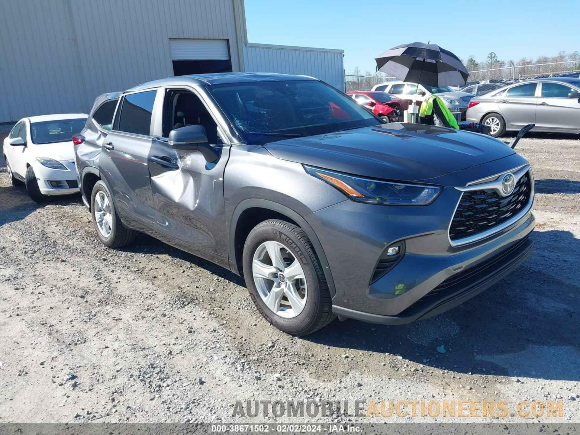 5TDKDRAH6PS013865 TOYOTA HIGHLANDER 2023