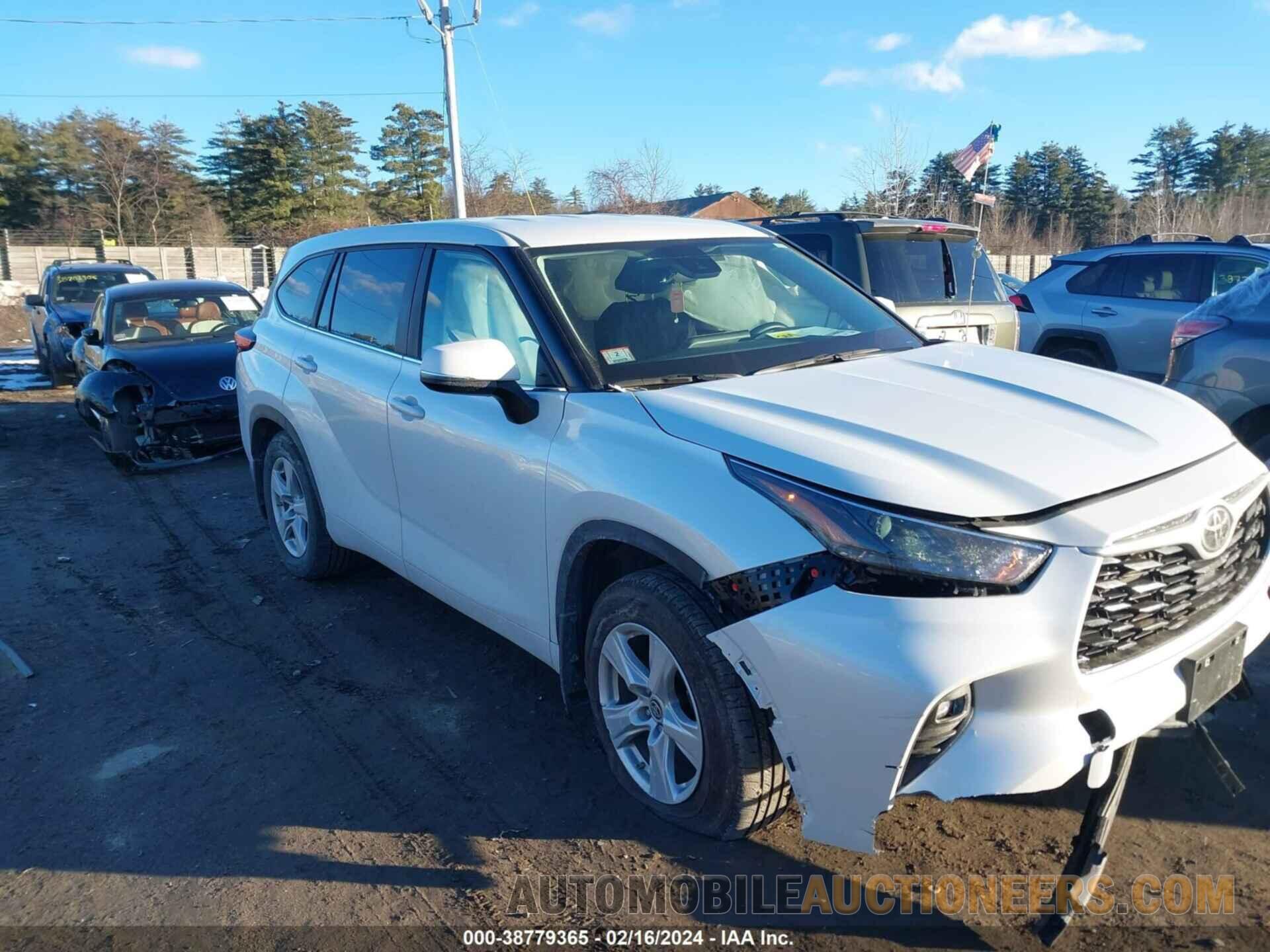 5TDKDRAH6PS019259 TOYOTA HIGHLANDER 2023