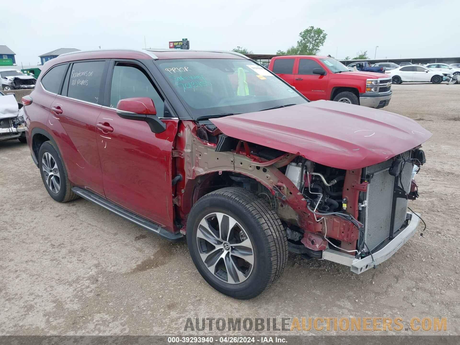 5TDKDRAH9PS000043 TOYOTA HIGHLANDER 2023