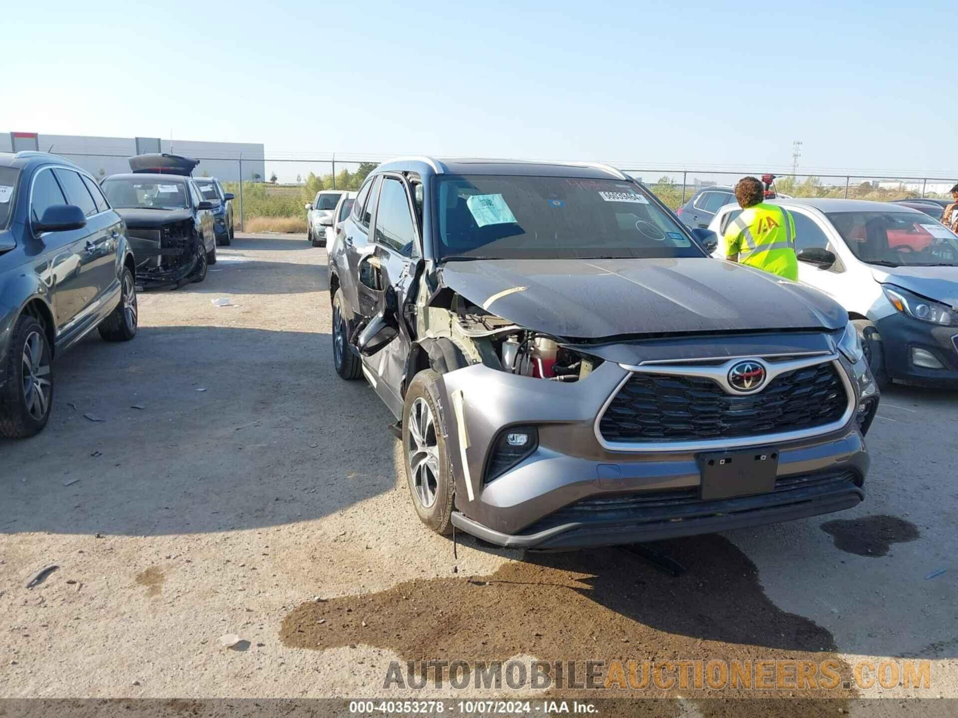 5TDKDRAH9PS040378 TOYOTA HIGHLANDER 2023