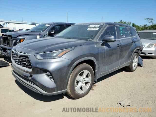 5TDKDRBH1PS014016 TOYOTA HIGHLANDER 2023