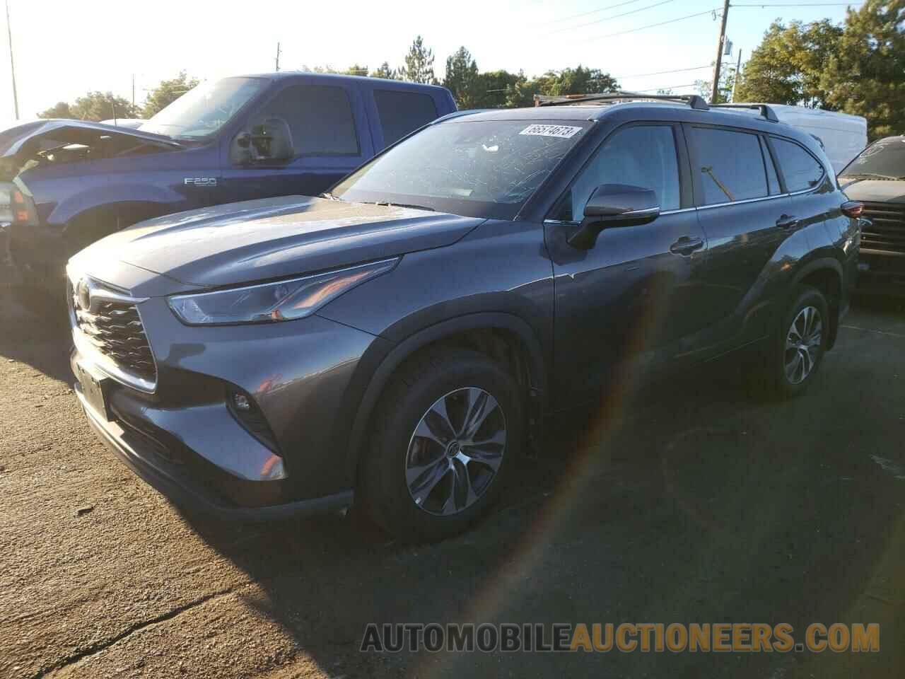 5TDKDRBH1PS014288 TOYOTA HIGHLANDER 2023