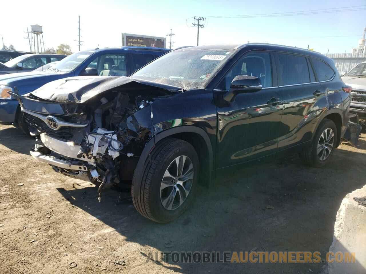 5TDKDRBH1PS029812 TOYOTA HIGHLANDER 2023