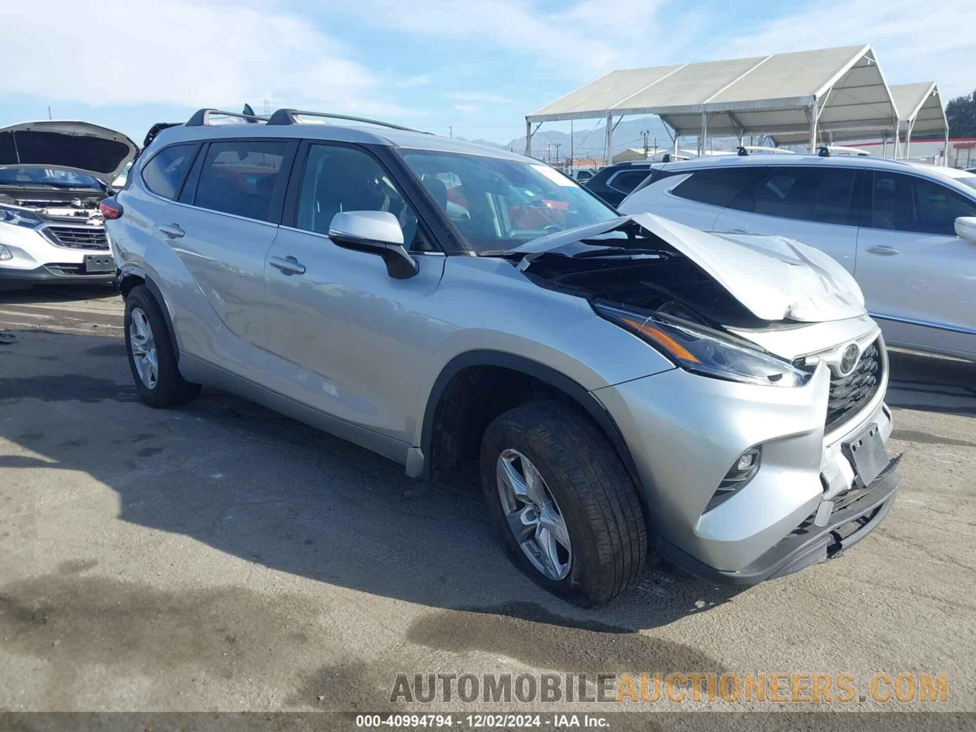 5TDKDRBH2PS514685 TOYOTA HIGHLANDER 2023