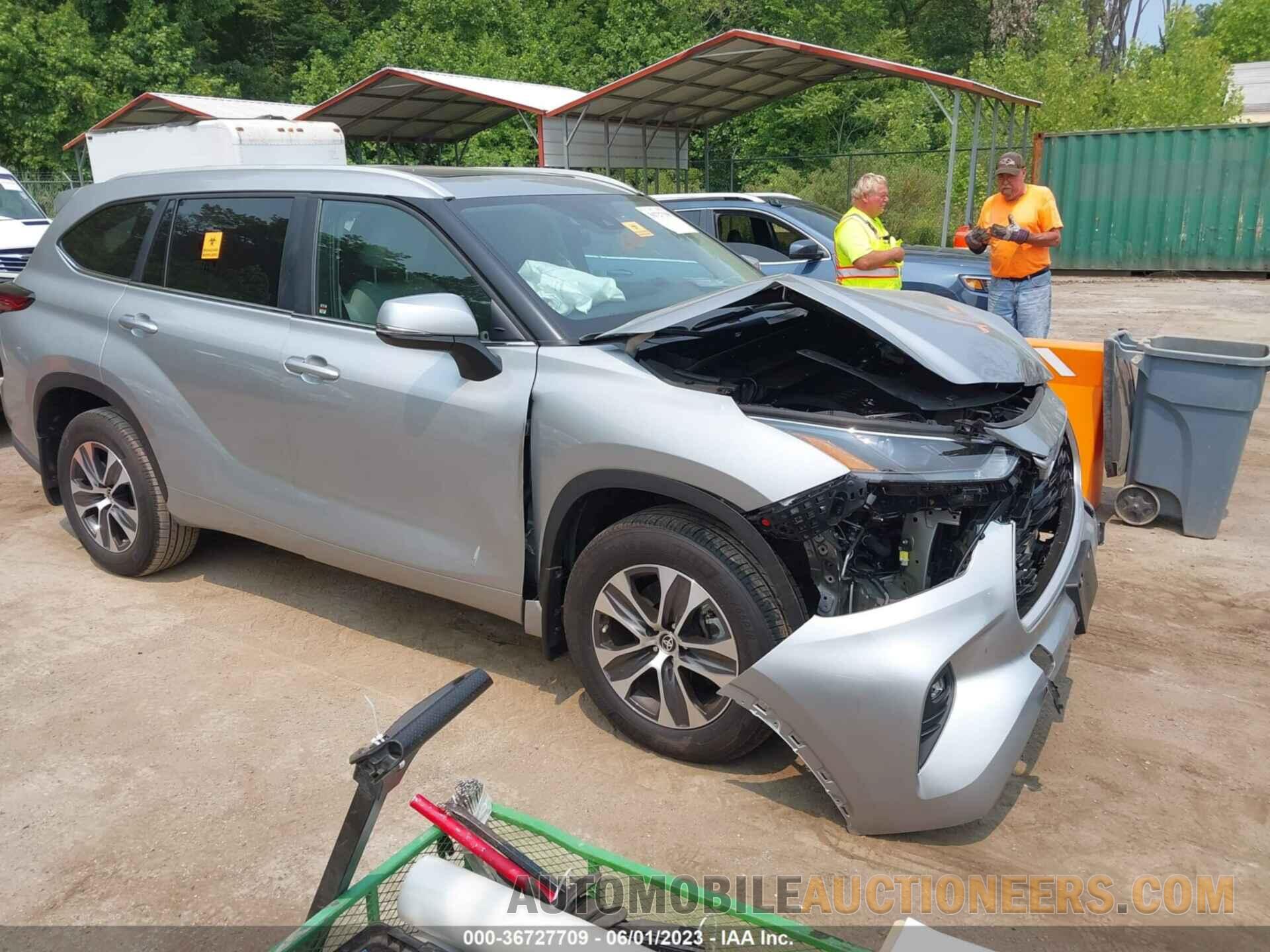 5TDKDRBH4PS021140 TOYOTA HIGHLANDER 2023