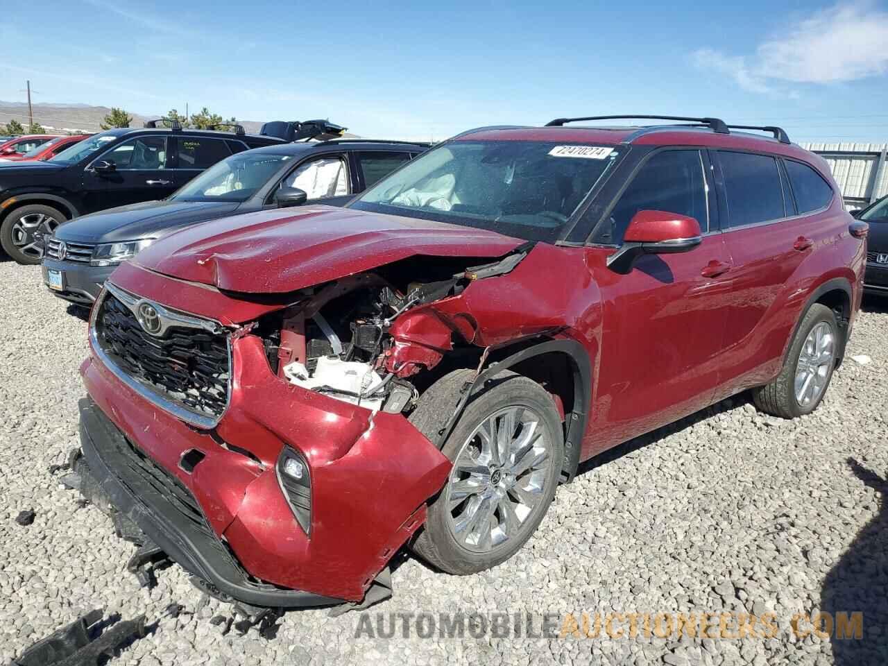 5TDKDRBH5PS009532 TOYOTA HIGHLANDER 2023