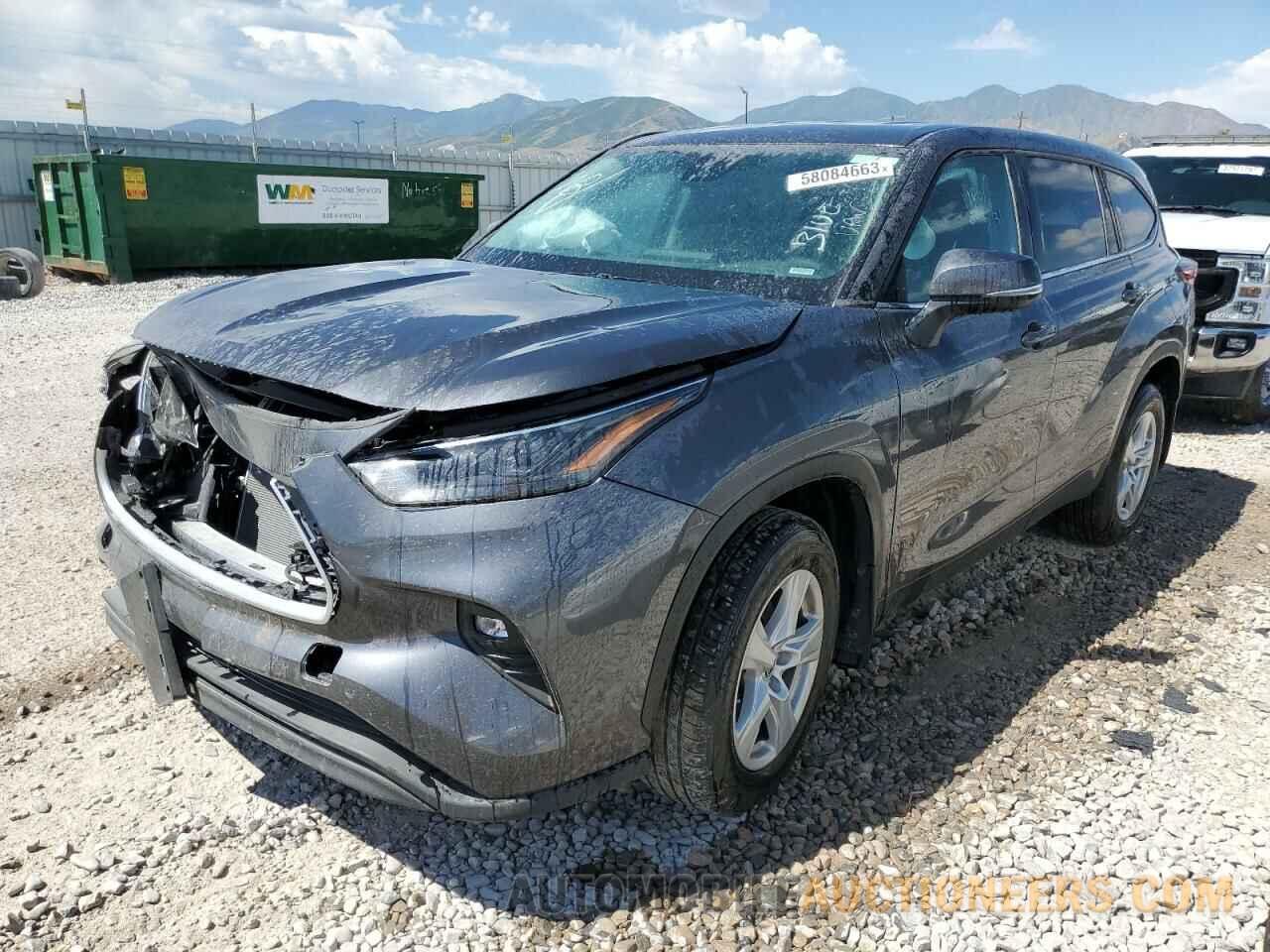 5TDKDRBH5PS027268 TOYOTA HIGHLANDER 2023