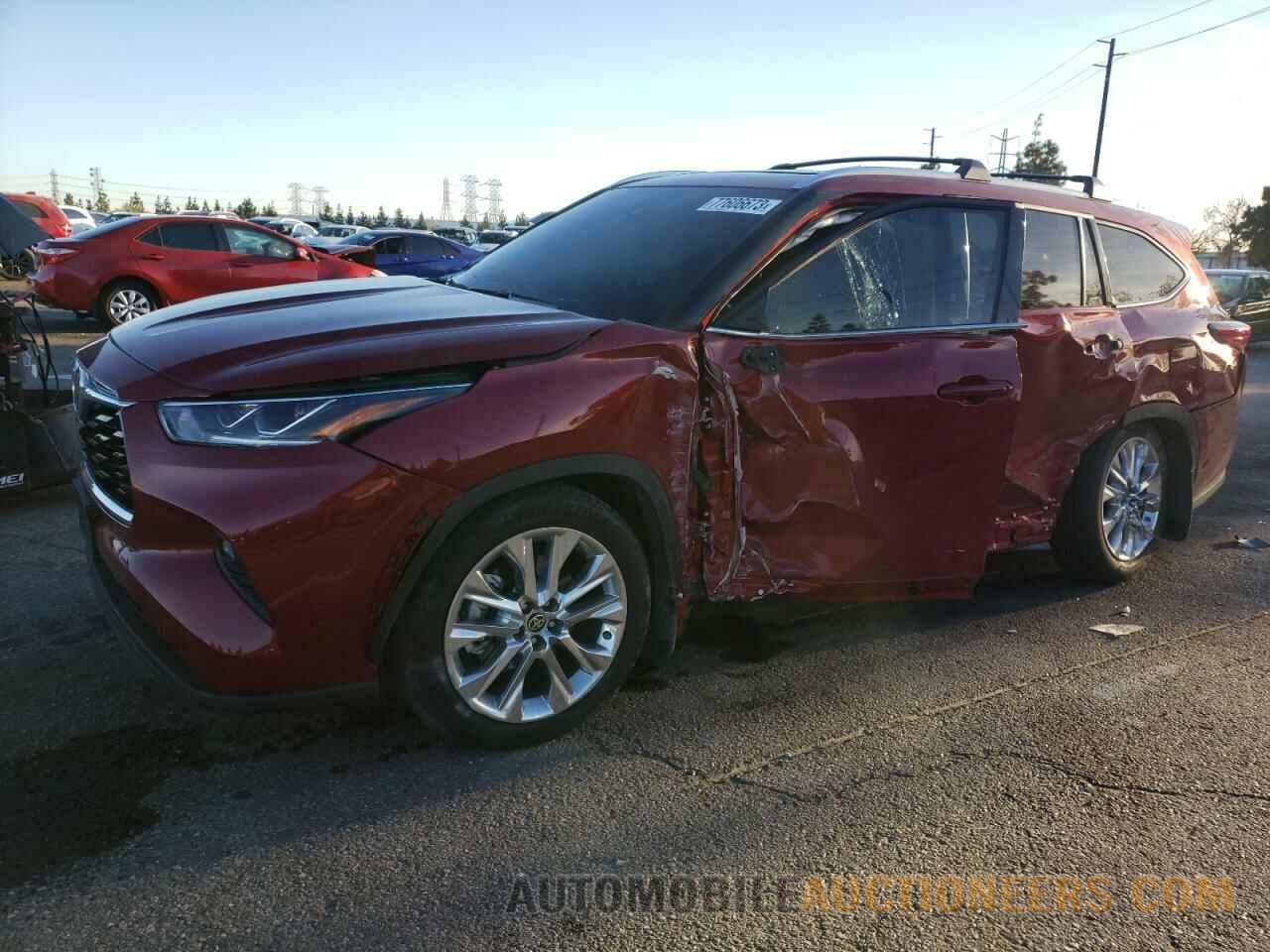 5TDKDRBH6PS000807 TOYOTA HIGHLANDER 2023