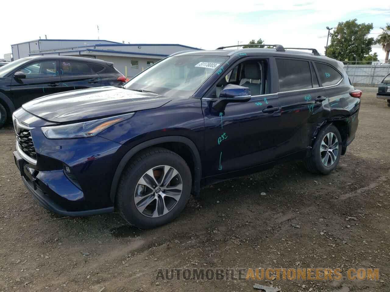 5TDKDRBHXPS004679 TOYOTA HIGHLANDER 2023