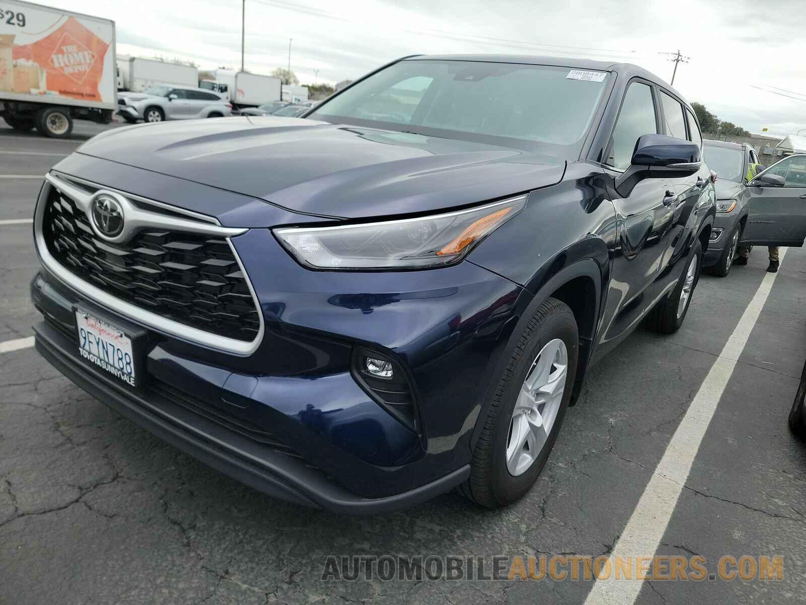 5TDKDRBHXPS029291 Toyota Highlander 2023