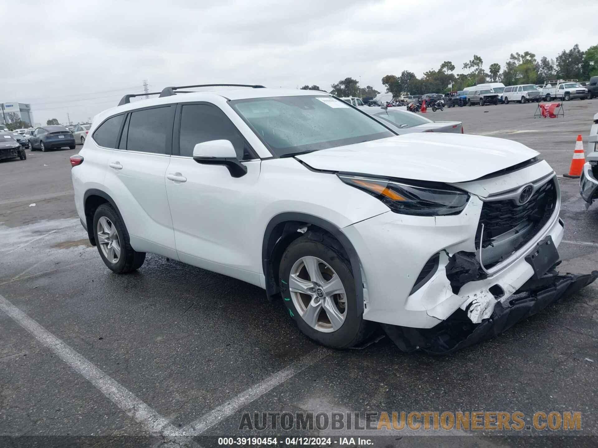 5TDKDRBHXPS045507 TOYOTA HIGHLANDER 2023