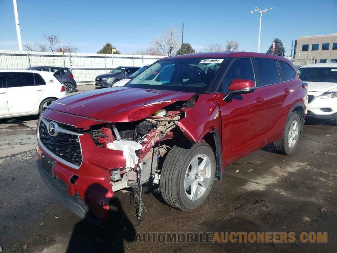 5TDKDRBHXPS503126 TOYOTA HIGHLANDER 2023