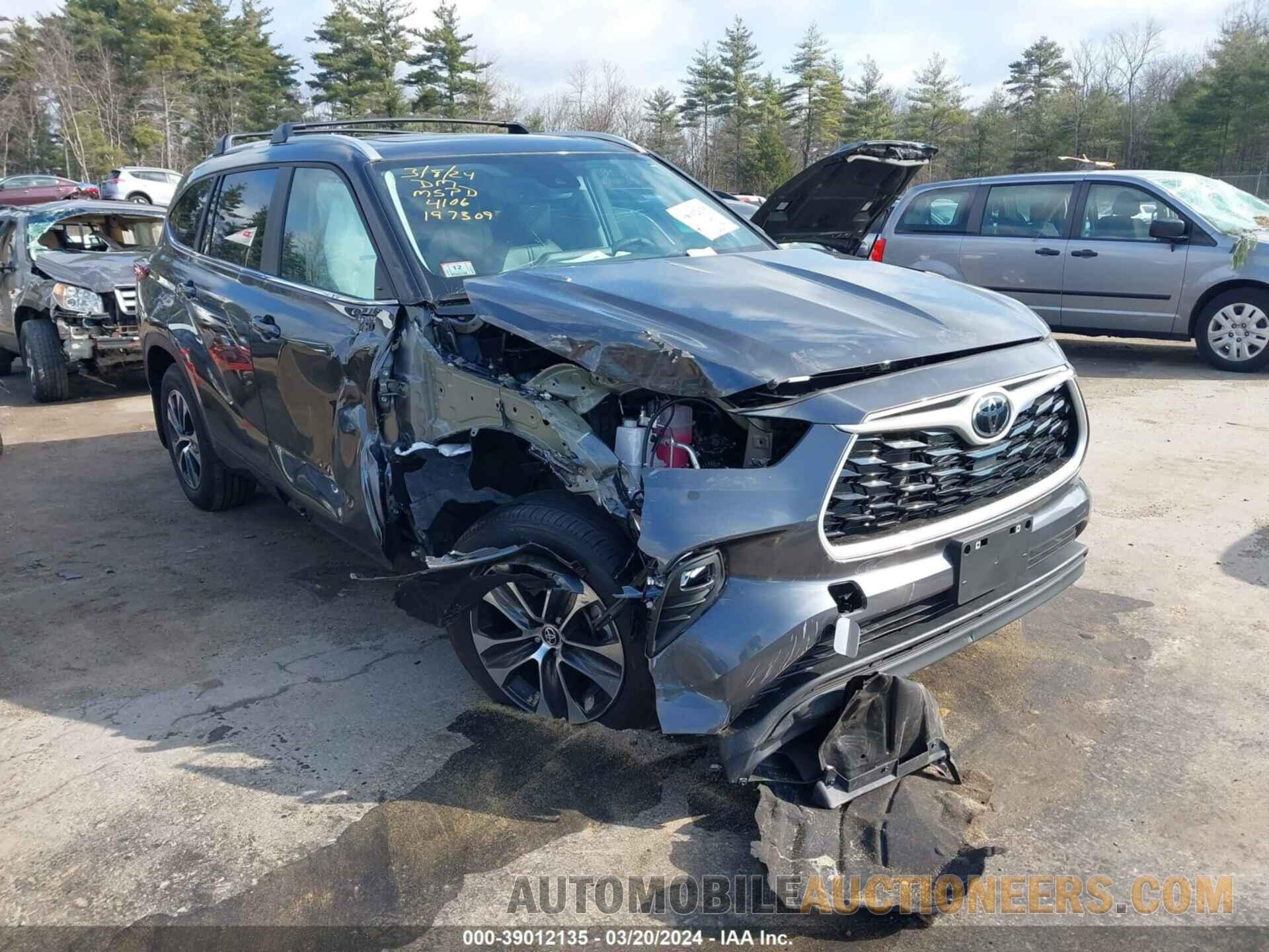 5TDKDRBHXPS524106 TOYOTA HIGHLANDER 2023