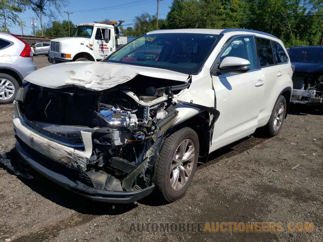 5TDKJRFH8FS091833 TOYOTA HIGHLANDER 2015