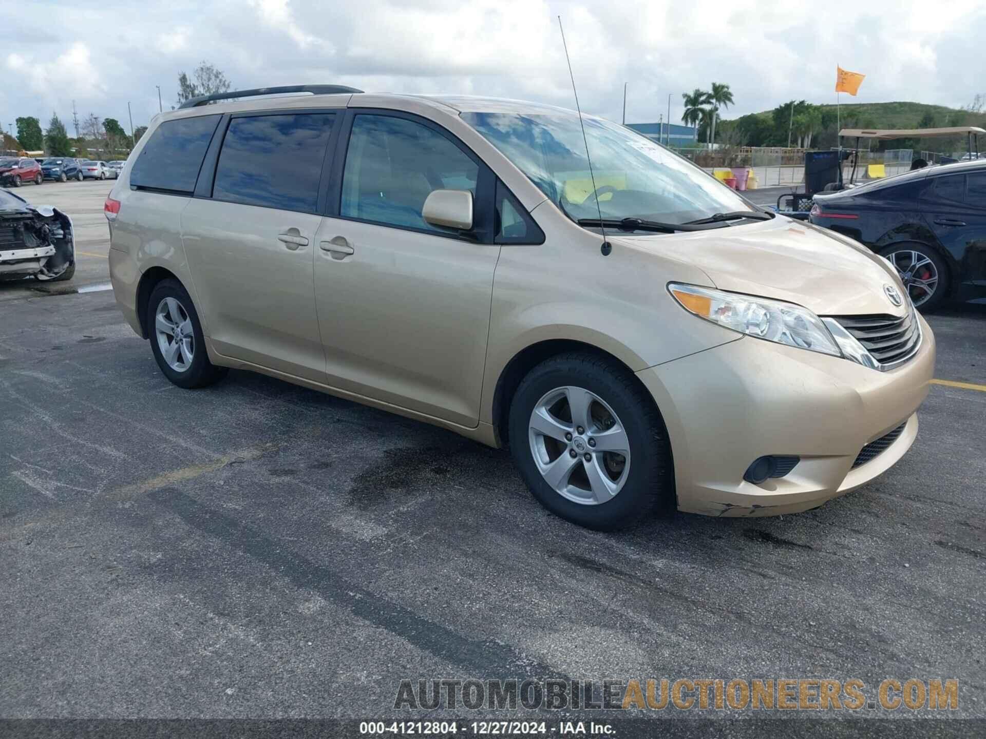 5TDKK3DC0BS052737 TOYOTA SIENNA 2011