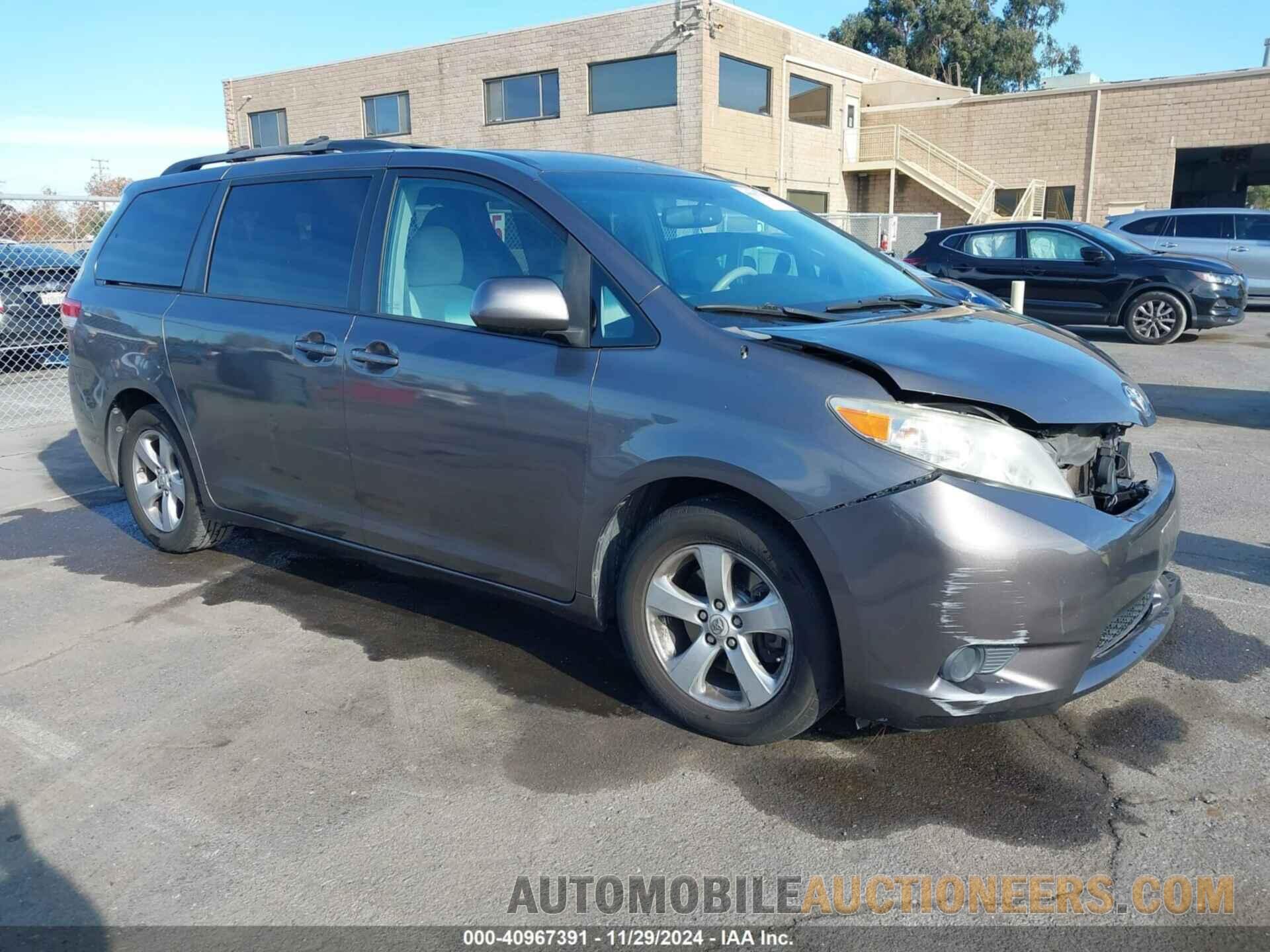 5TDKK3DC0BS119207 TOYOTA SIENNA 2011