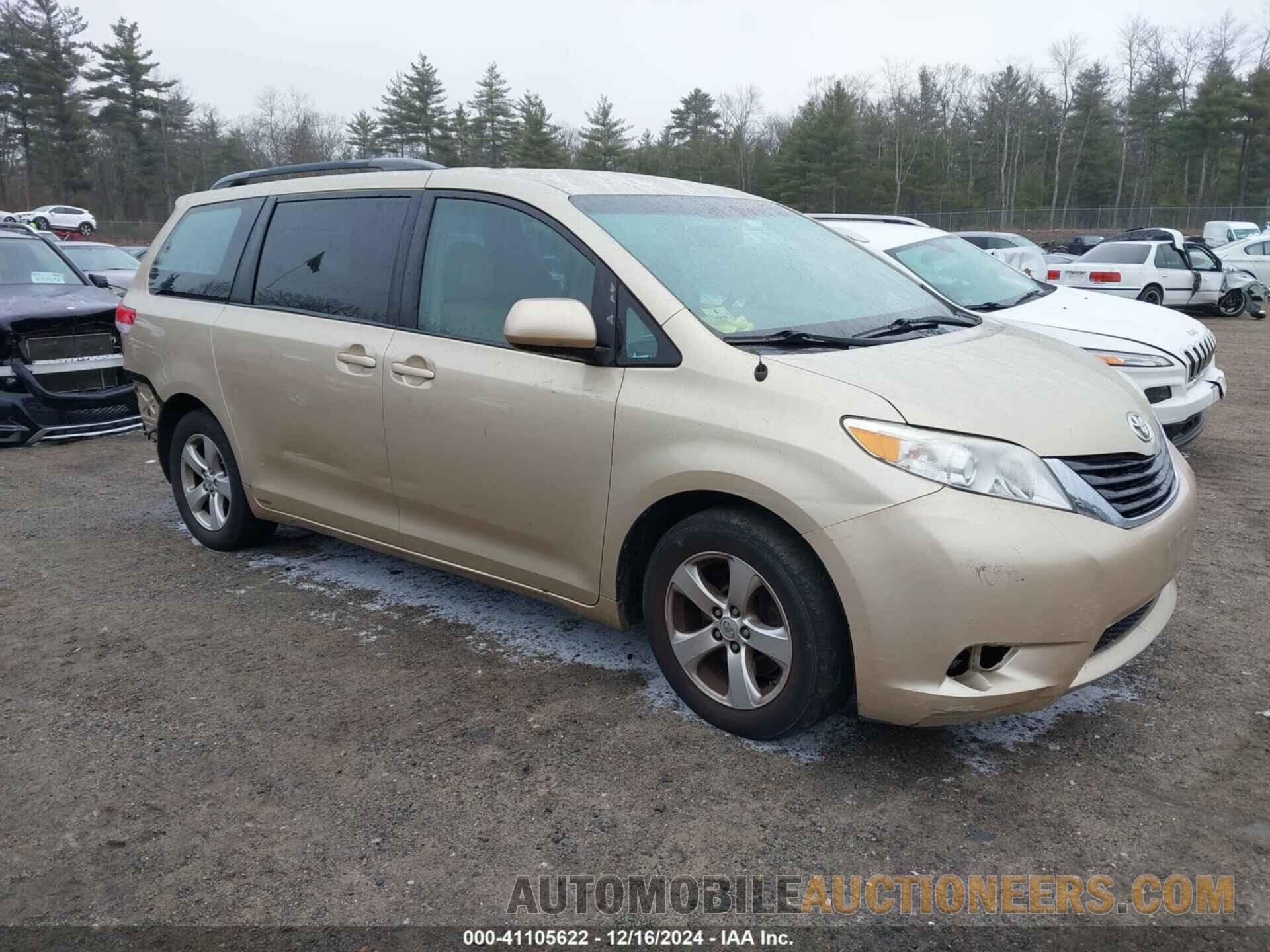 5TDKK3DC0DS353687 TOYOTA SIENNA 2013