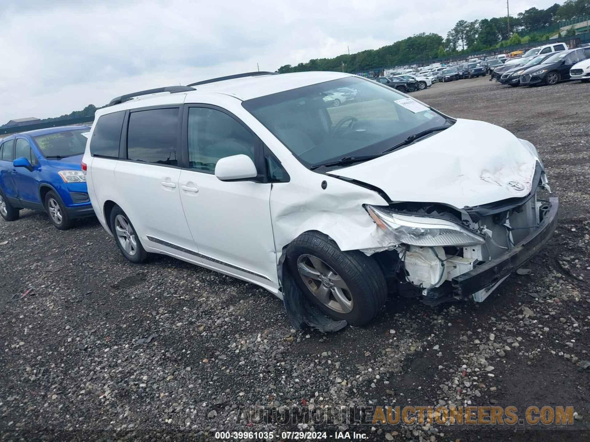 5TDKK3DC0ES521152 TOYOTA SIENNA 2014