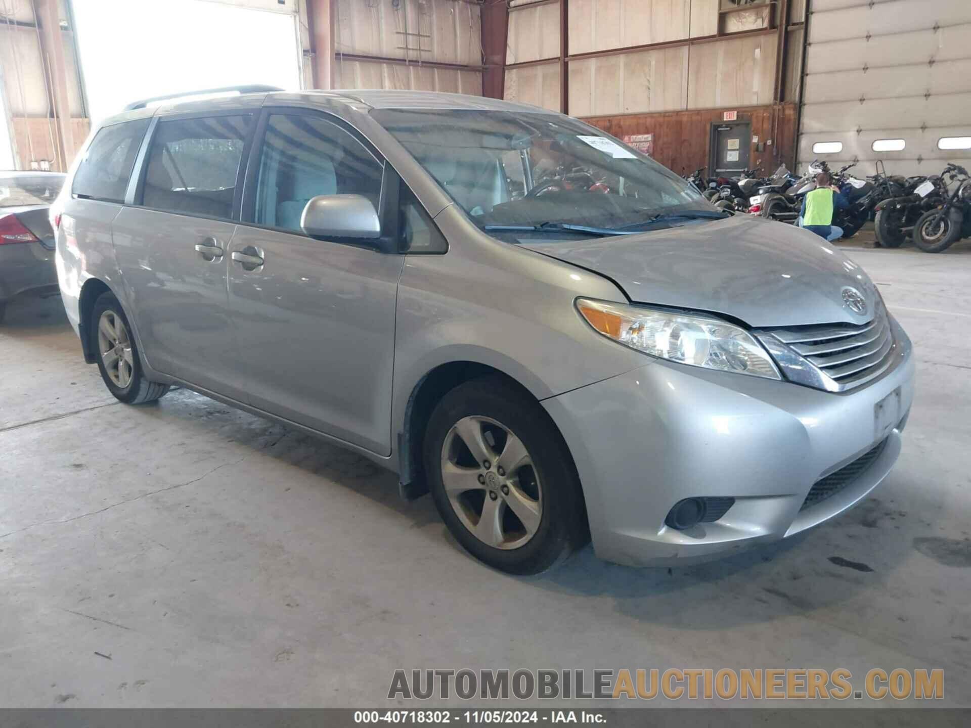 5TDKK3DC0FS664894 TOYOTA SIENNA 2015