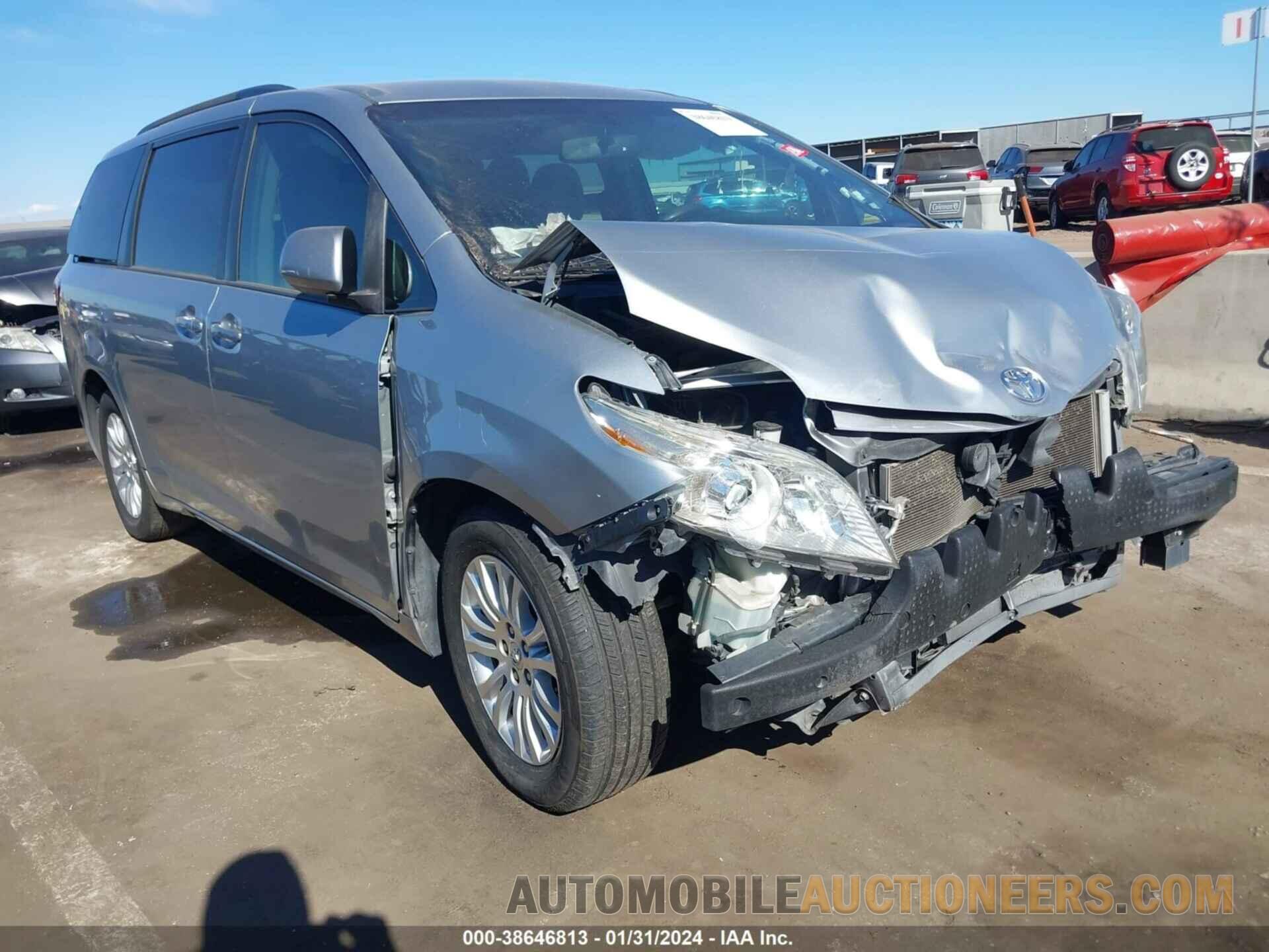 5TDKK3DC0FS669531 TOYOTA SIENNA 2015