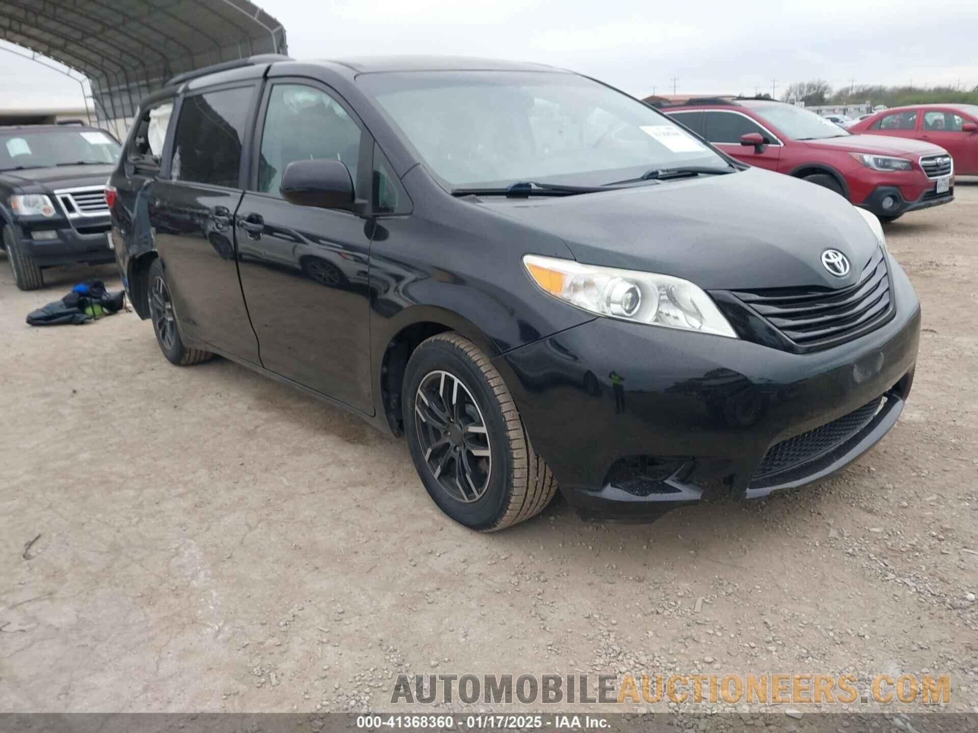 5TDKK3DC0FS677614 TOYOTA SIENNA 2015