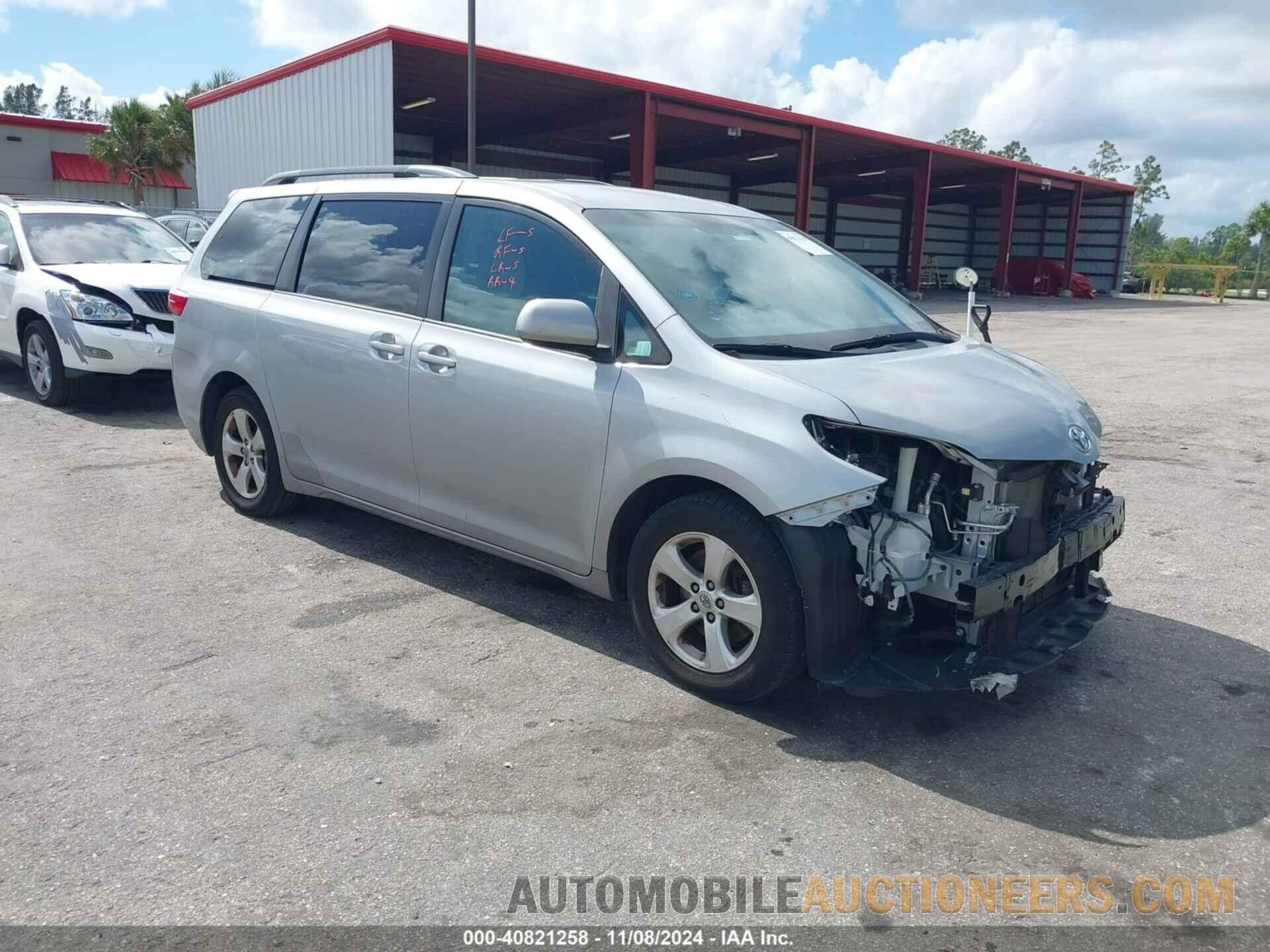 5TDKK3DC0GS695256 TOYOTA SIENNA 2016