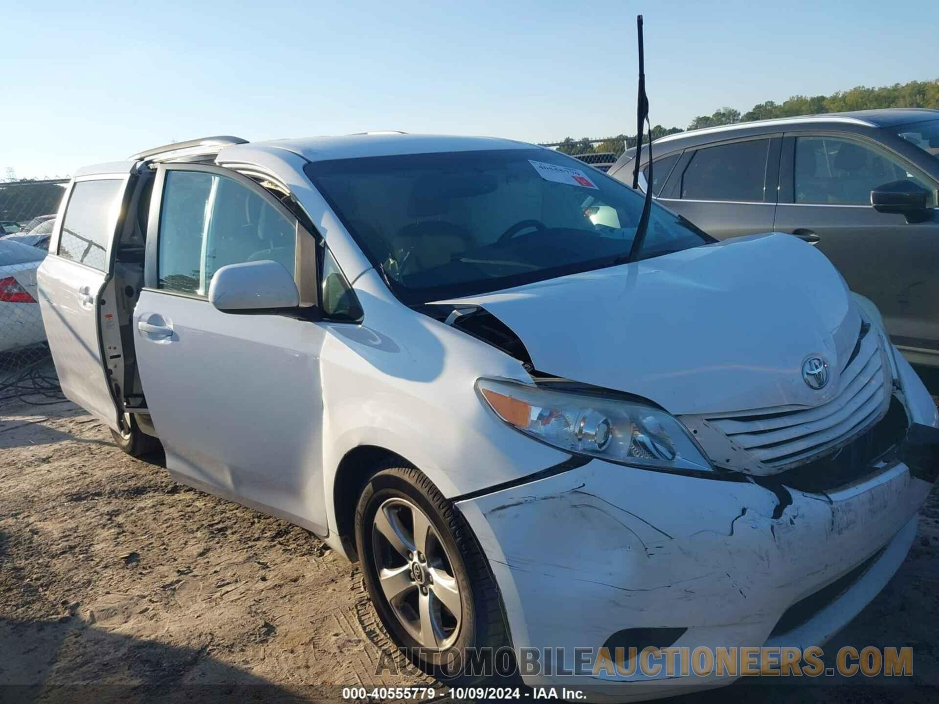 5TDKK3DC0GS710970 TOYOTA SIENNA 2016