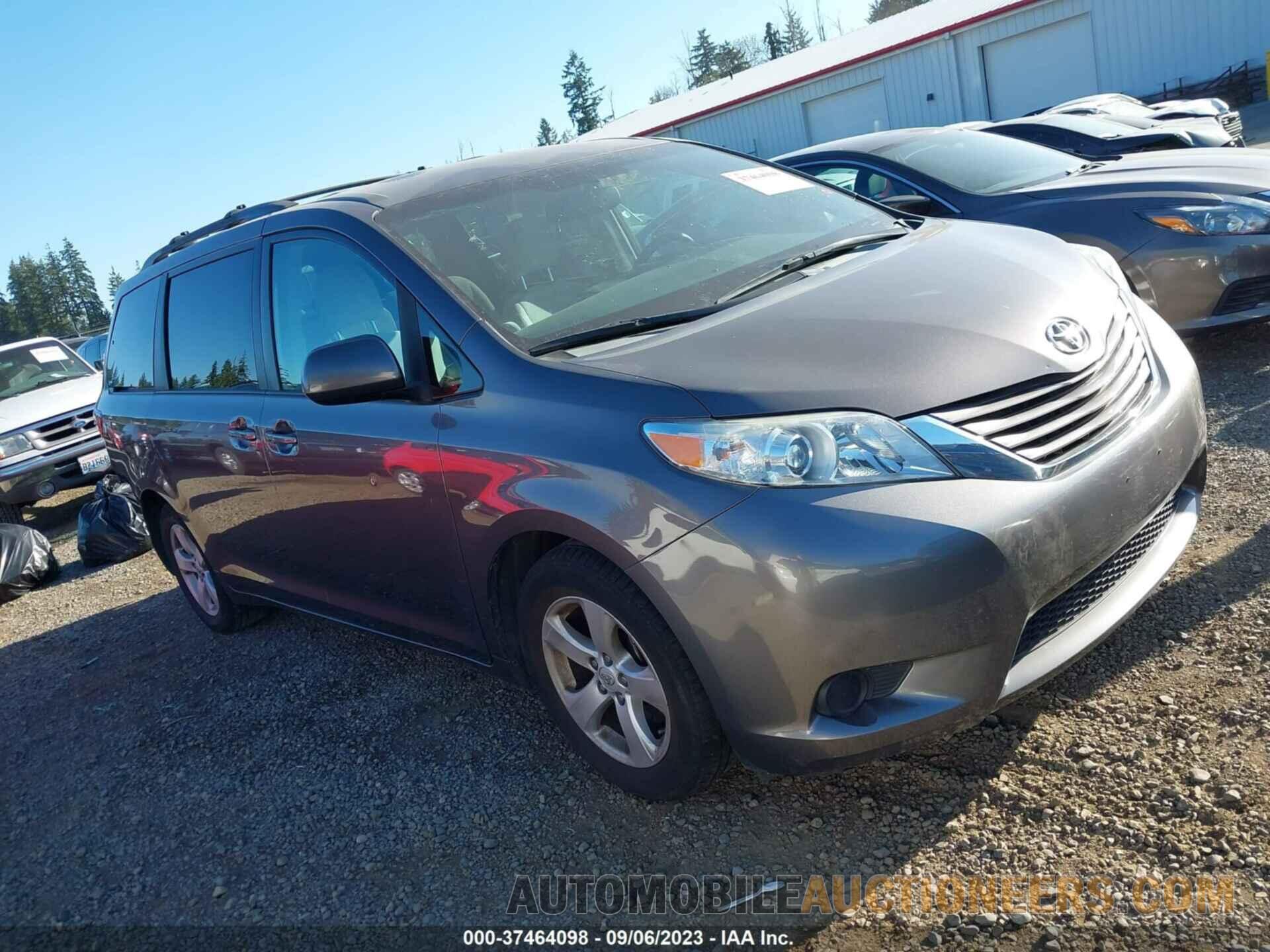 5TDKK3DC0GS714498 TOYOTA SIENNA 2016