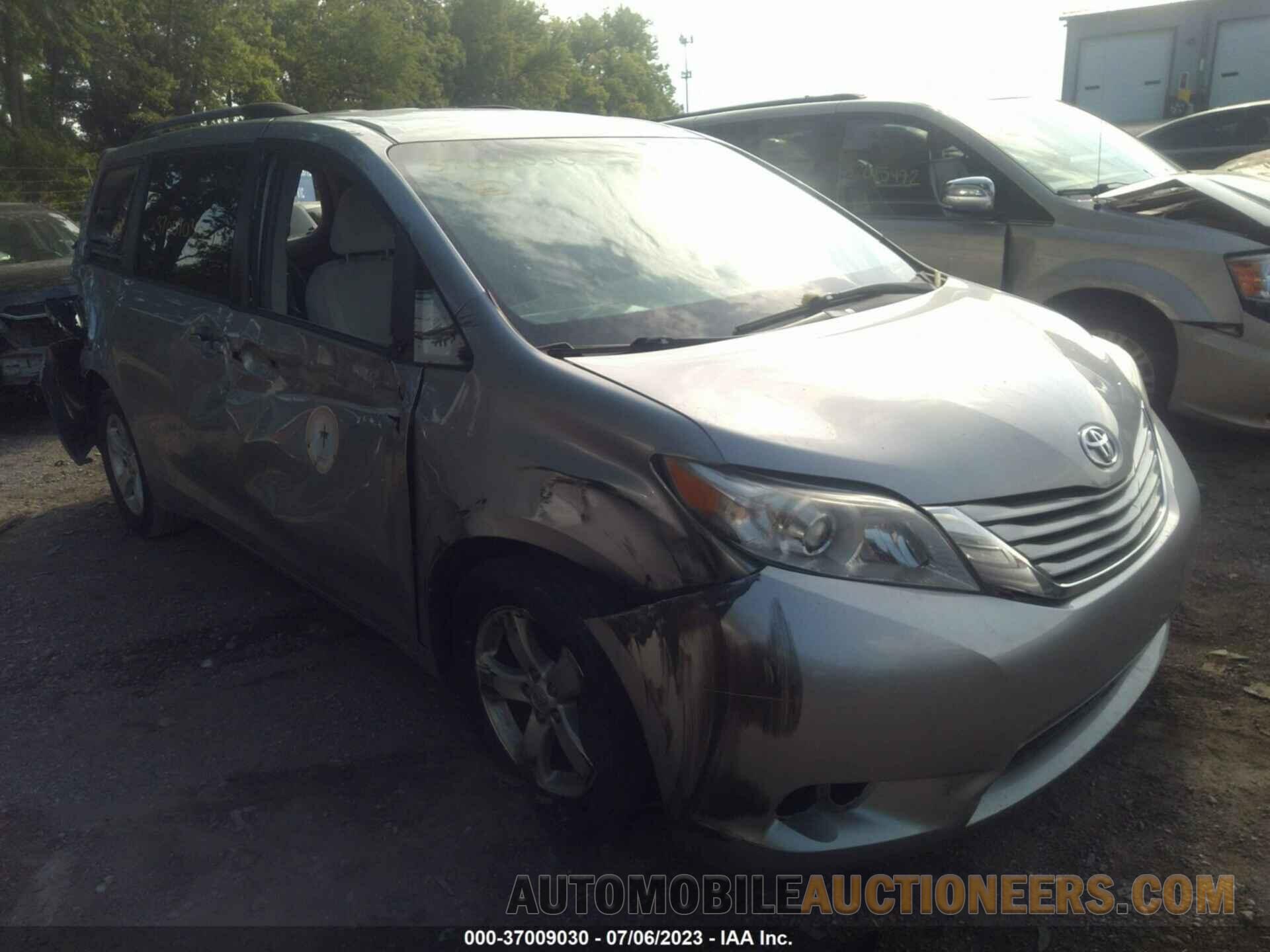 5TDKK3DC0GS727171 TOYOTA SIENNA 2016