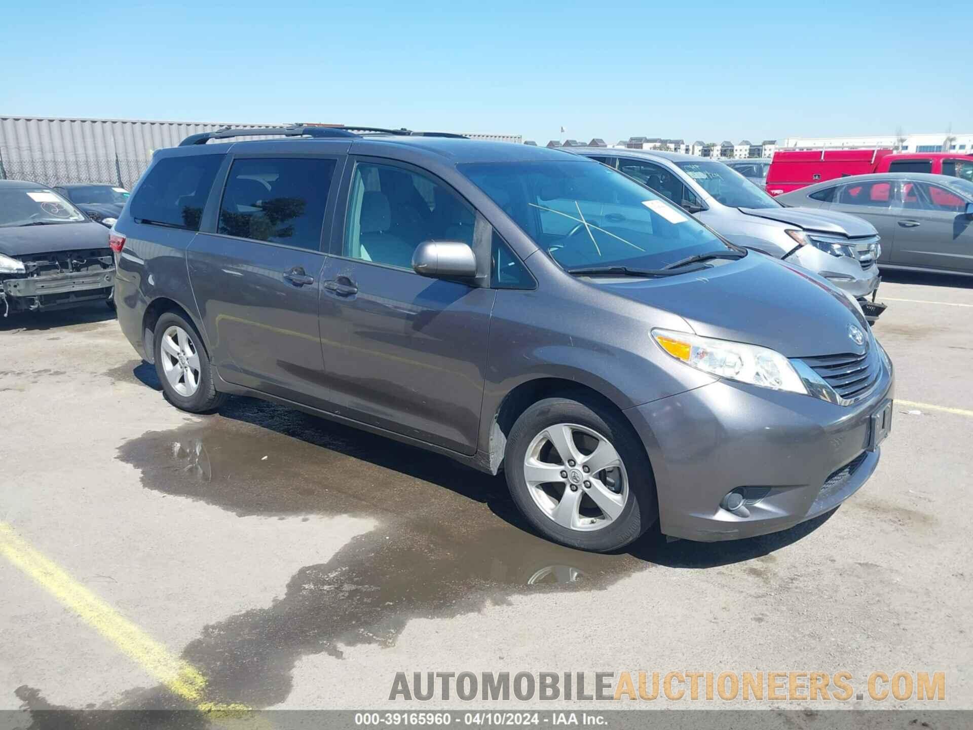 5TDKK3DC0GS727834 TOYOTA SIENNA 2016