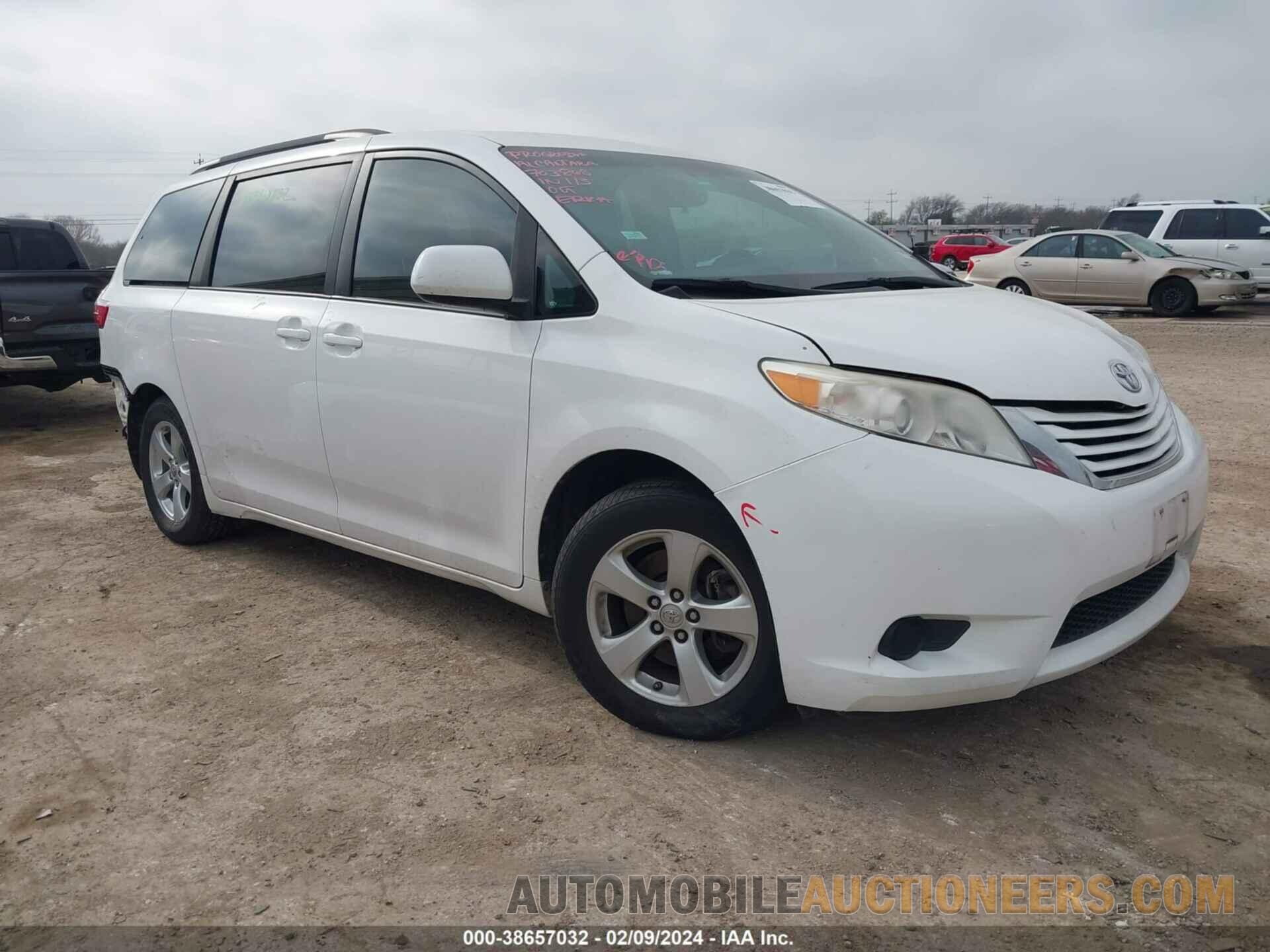 5TDKK3DC0GS729518 TOYOTA SIENNA 2016