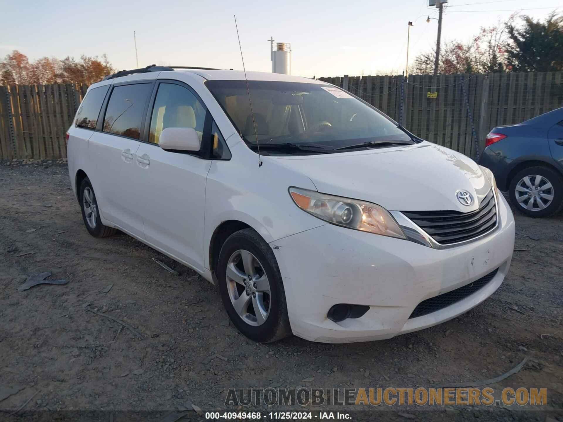 5TDKK3DC1BS047823 TOYOTA SIENNA 2011