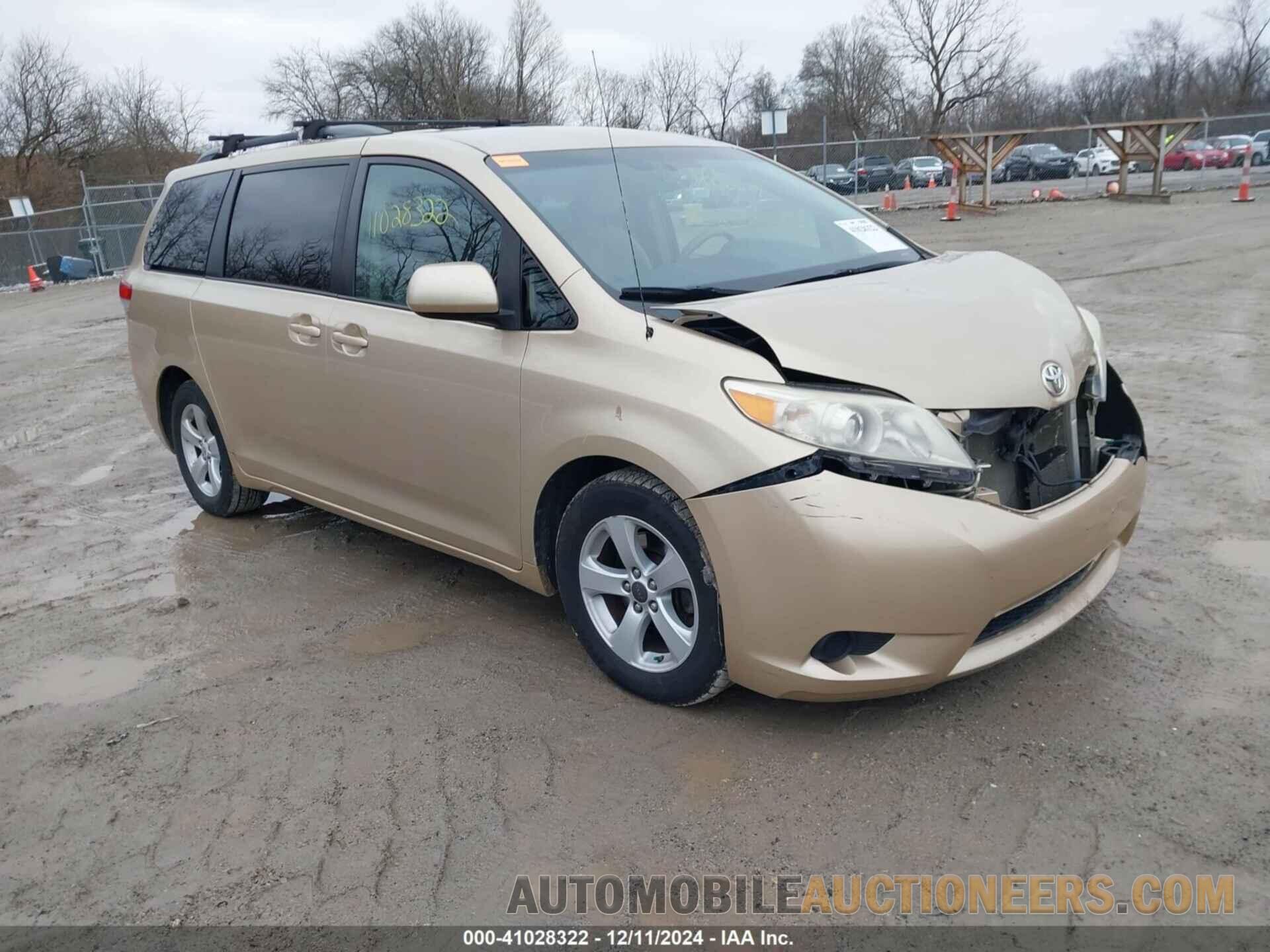 5TDKK3DC1BS047966 TOYOTA SIENNA 2011