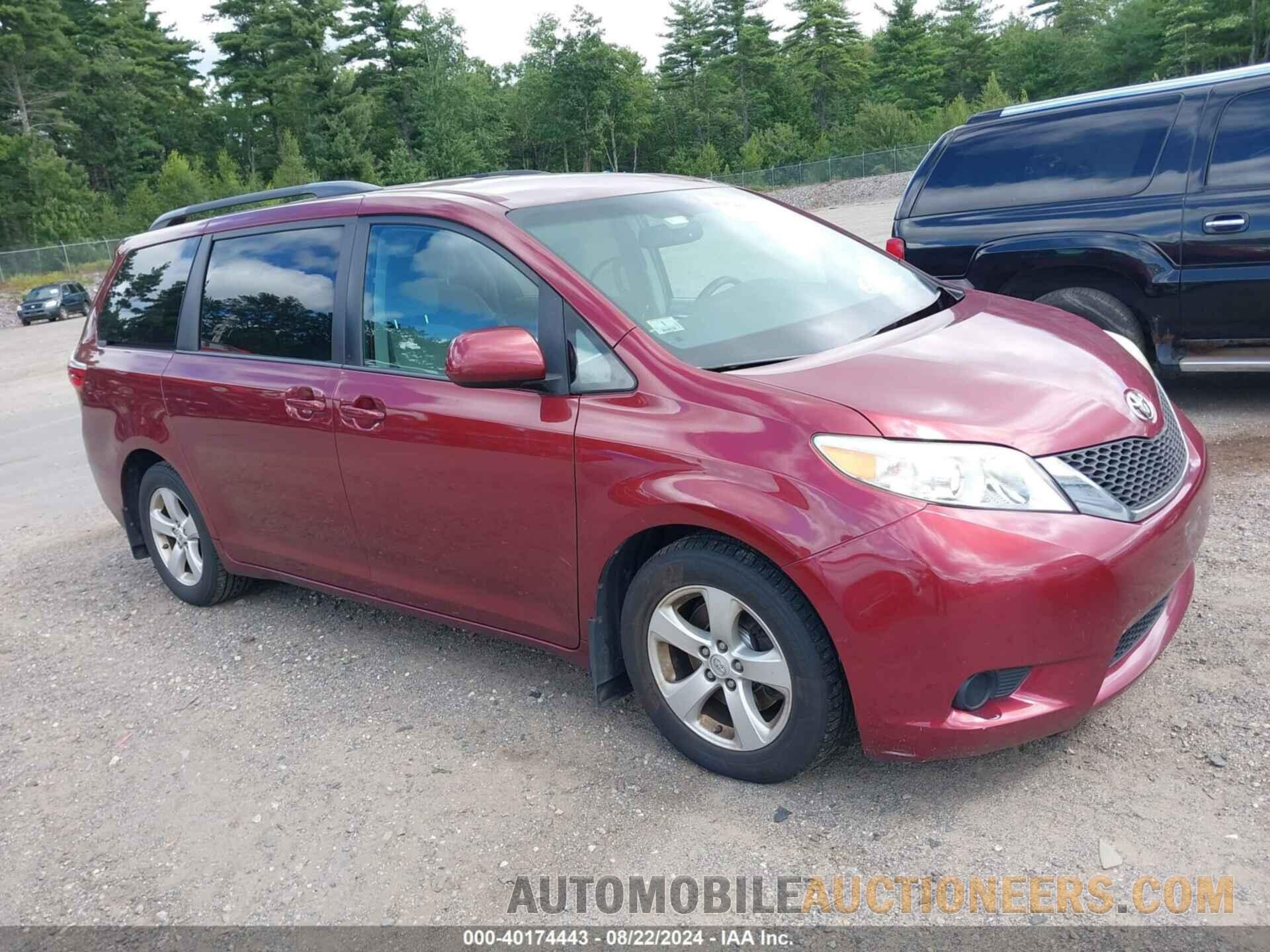 5TDKK3DC1FS552914 TOYOTA SIENNA 2015