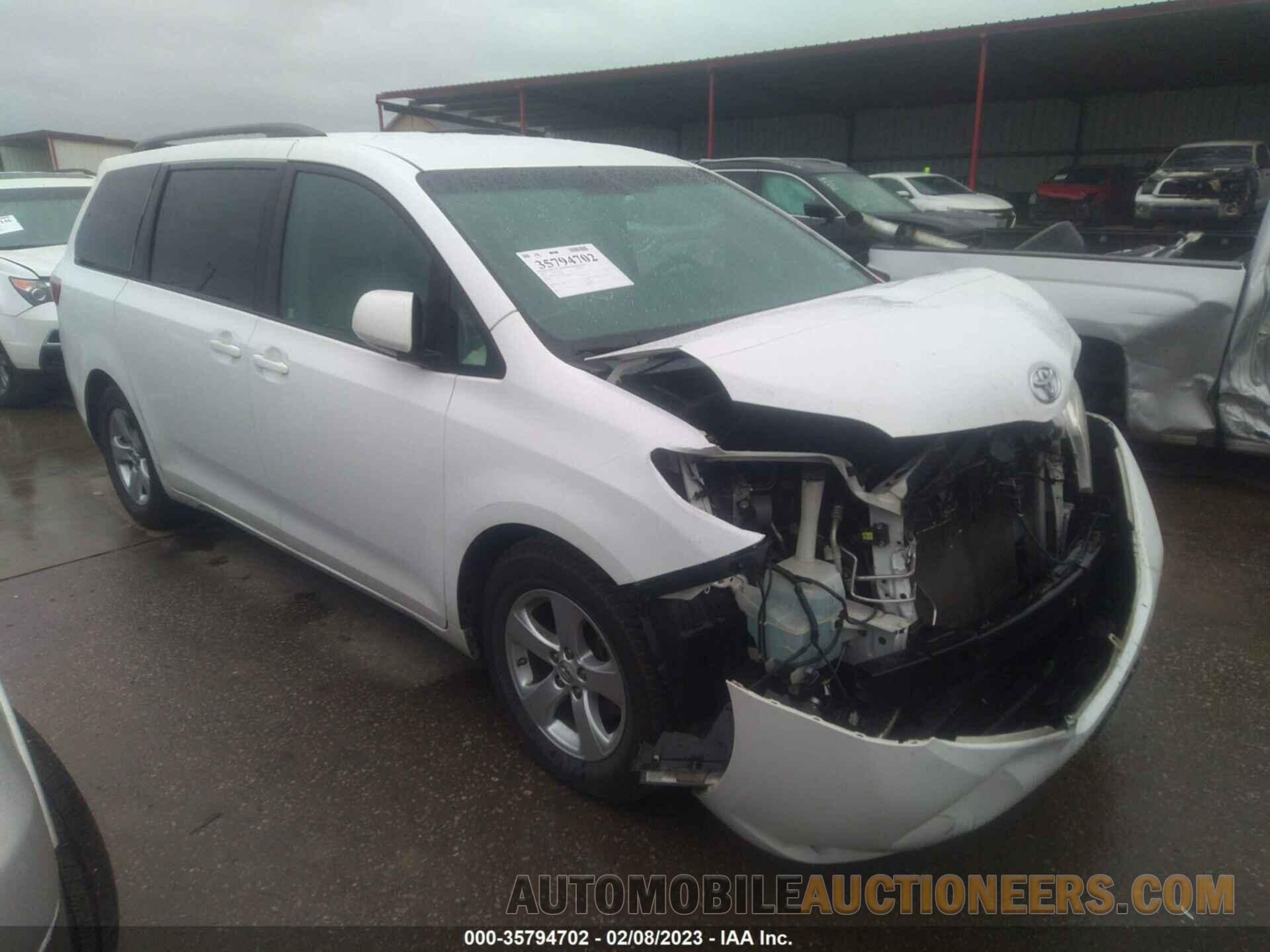 5TDKK3DC1FS604462 TOYOTA SIENNA 2015