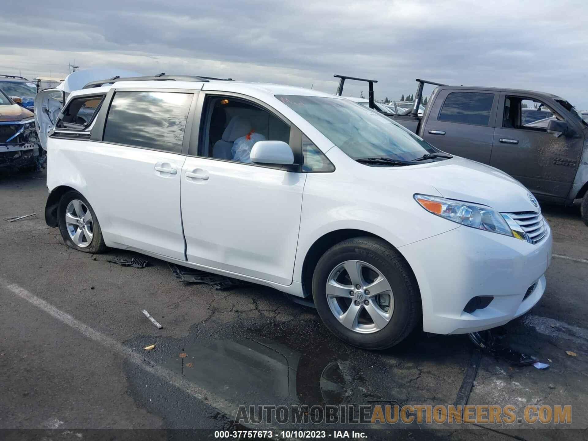 5TDKK3DC1FS630902 TOYOTA SIENNA 2015