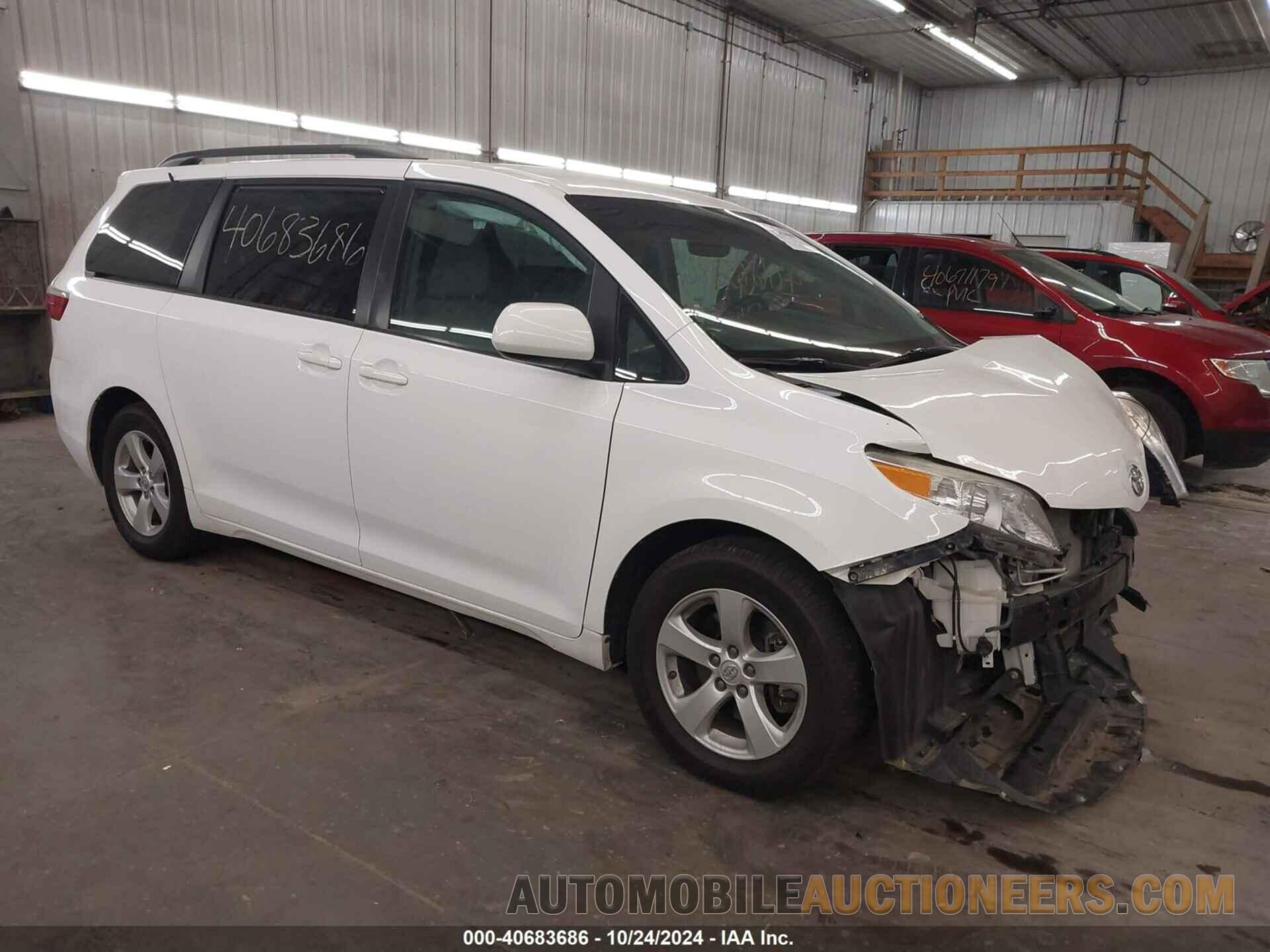 5TDKK3DC1GS708323 TOYOTA SIENNA 2016