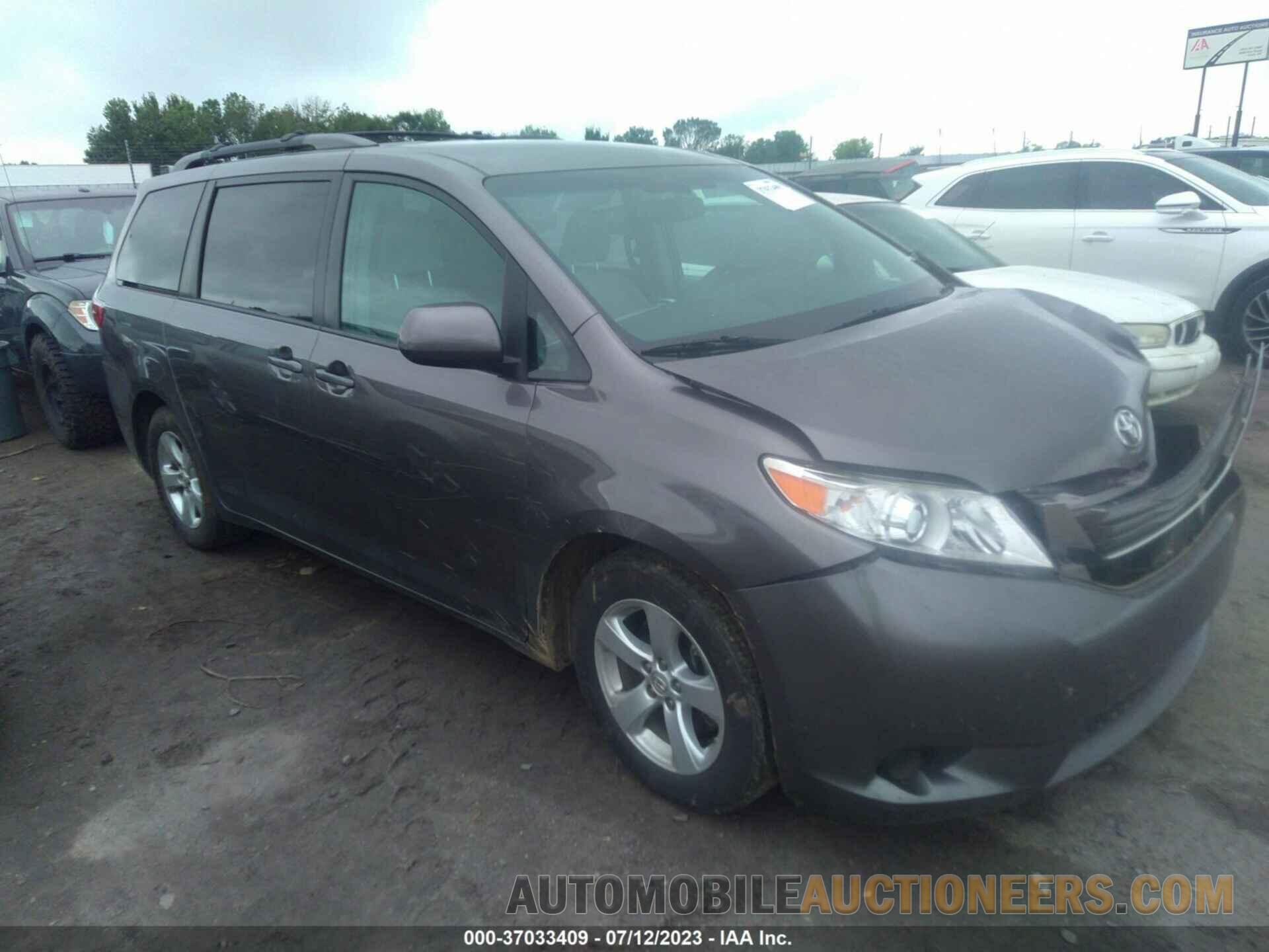 5TDKK3DC1GS757683 TOYOTA SIENNA 2016