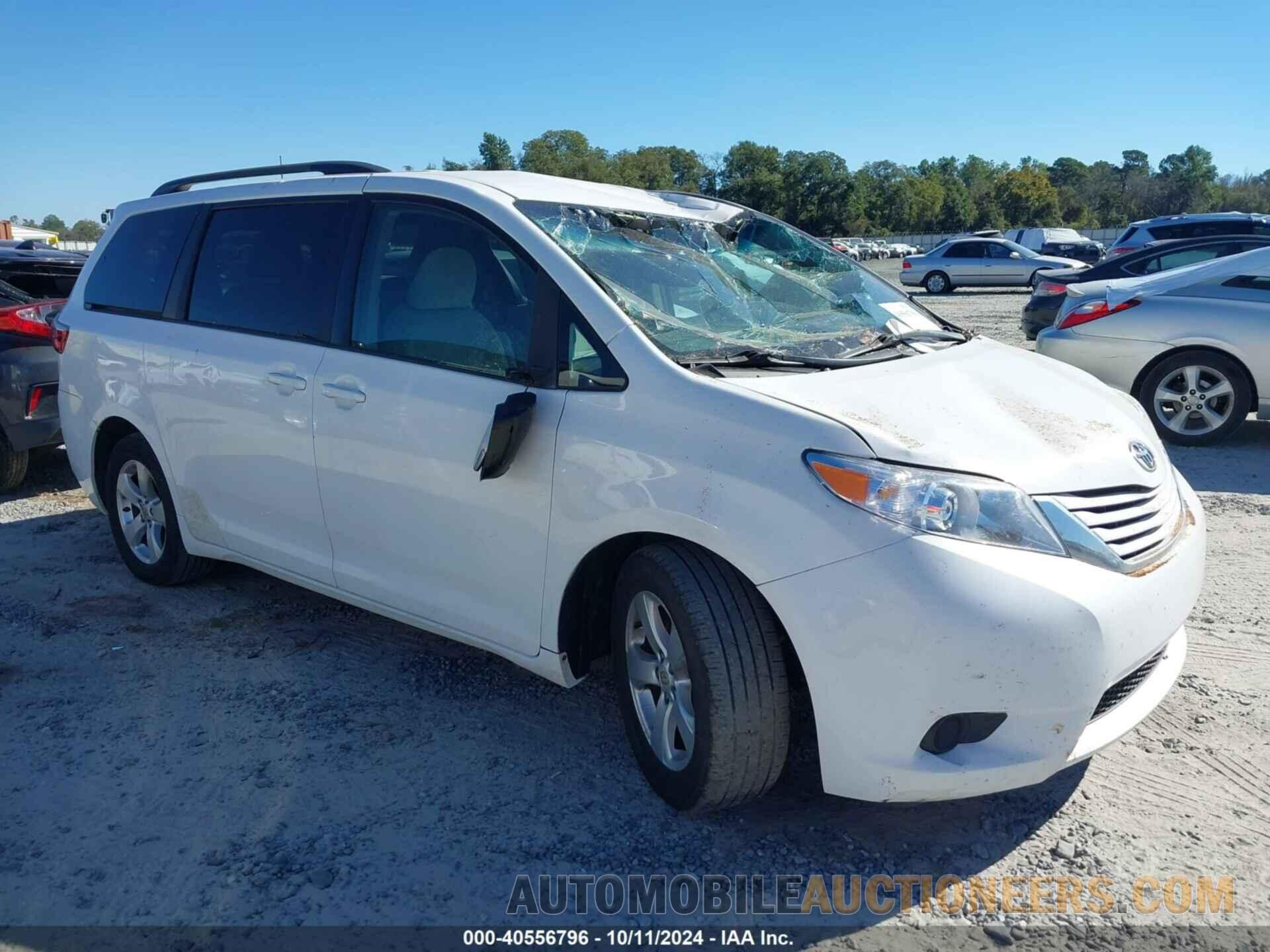 5TDKK3DC1GS759191 TOYOTA SIENNA 2016