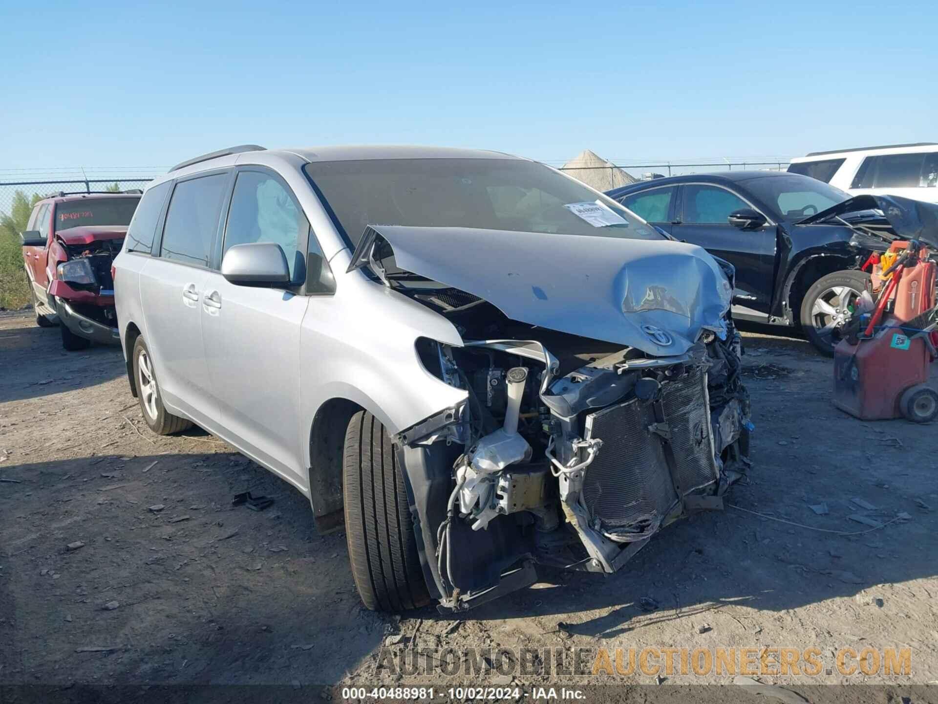 5TDKK3DC2FS553179 TOYOTA SIENNA 2015