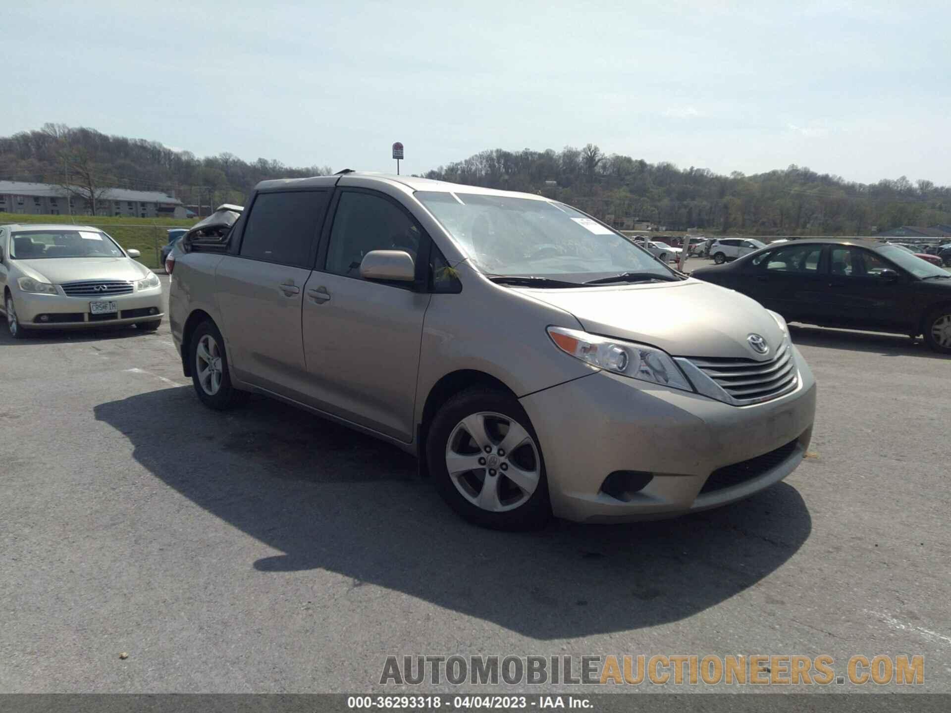 5TDKK3DC2FS584058 TOYOTA SIENNA 2015