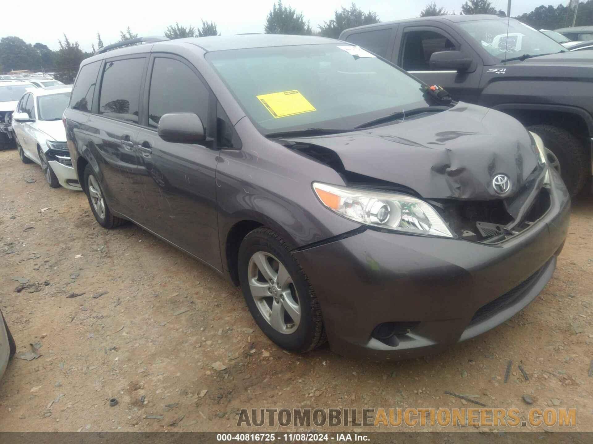 5TDKK3DC2FS659700 TOYOTA SIENNA 2015