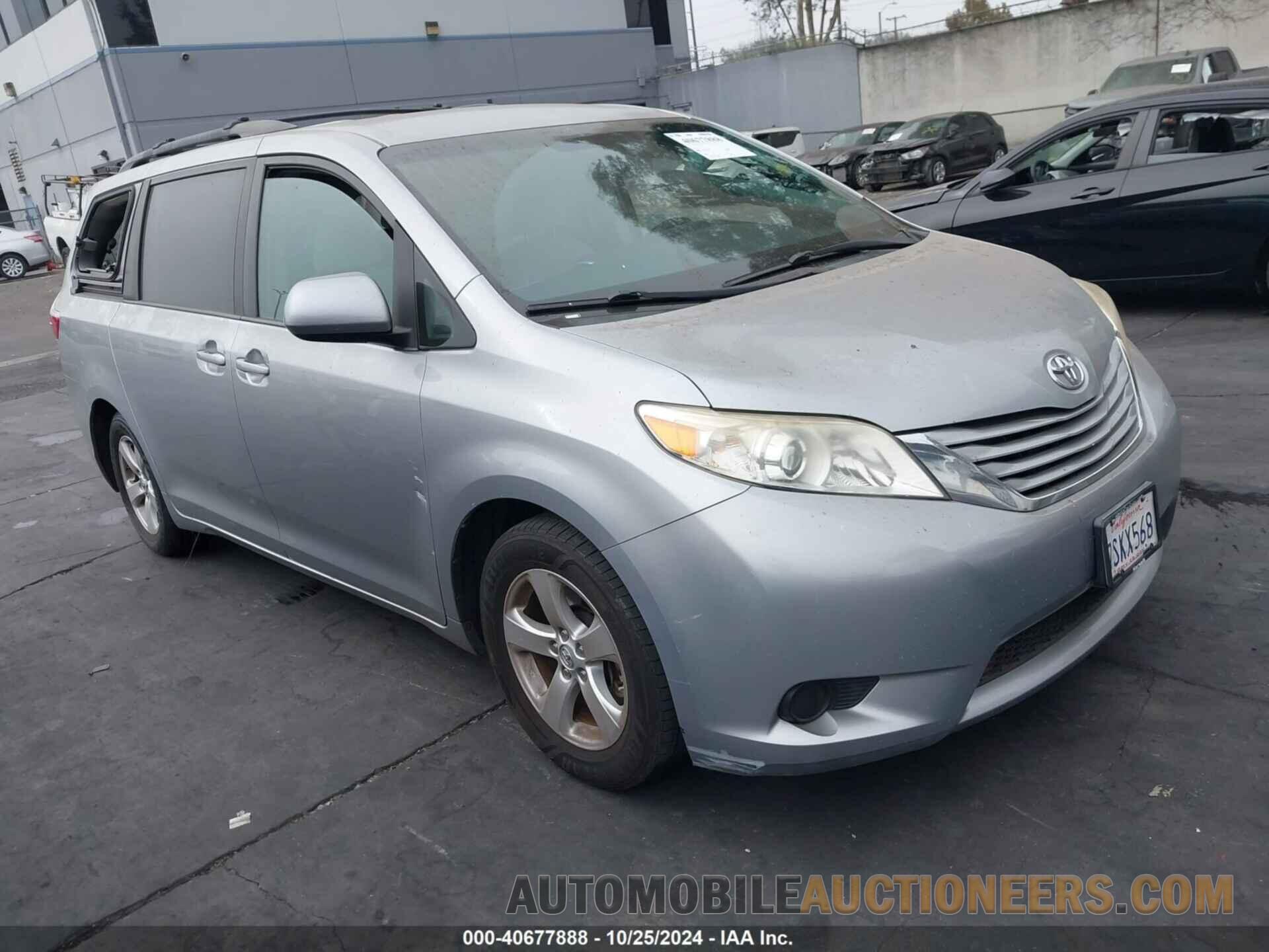 5TDKK3DC2GS724921 TOYOTA SIENNA 2016