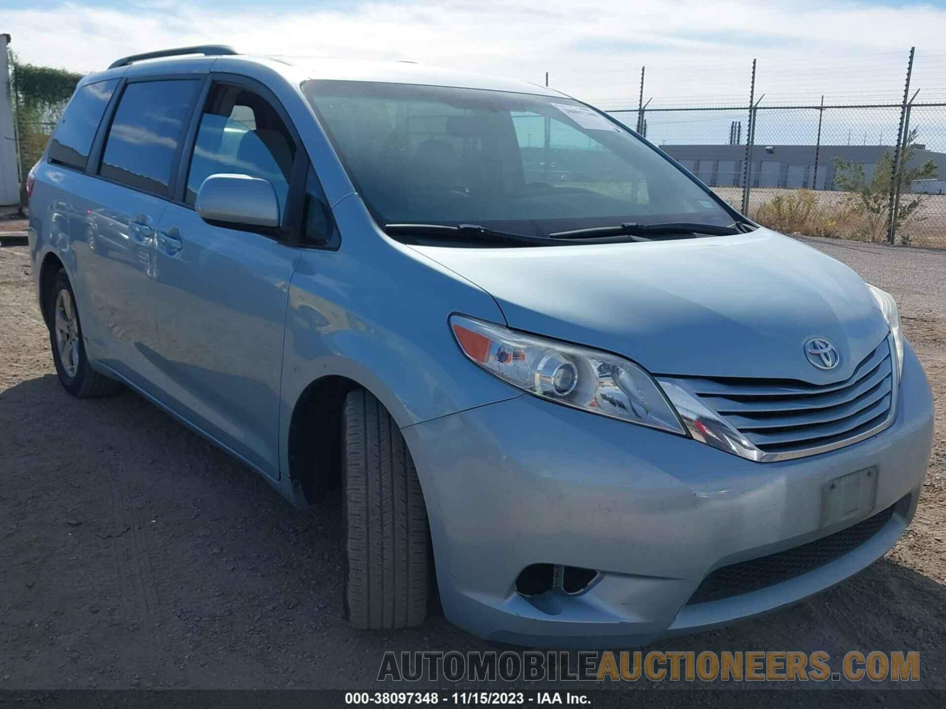 5TDKK3DC2GS740200 TOYOTA SIENNA 2016