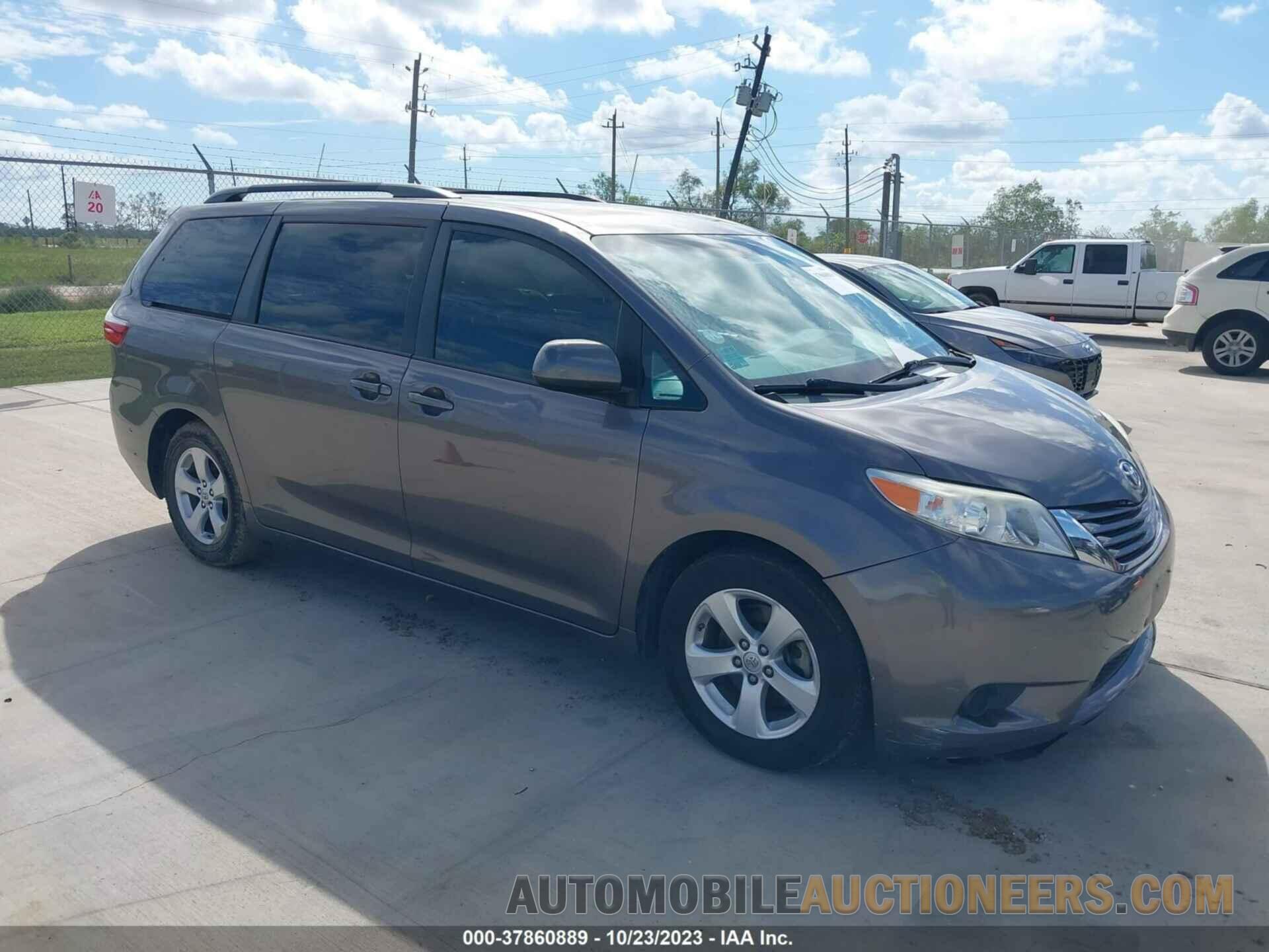 5TDKK3DC3GS701325 TOYOTA SIENNA 2016