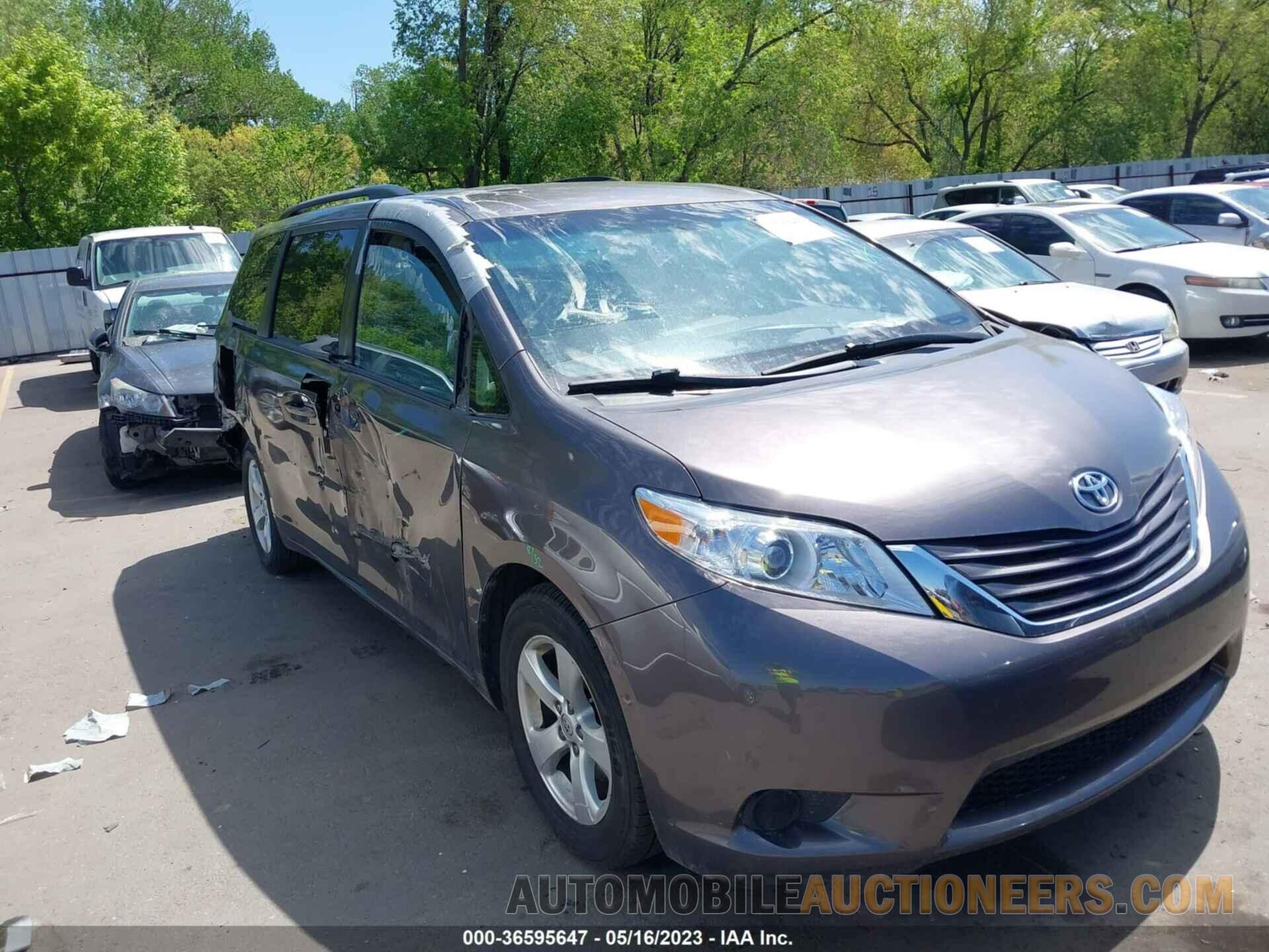 5TDKK3DC3GS703950 TOYOTA SIENNA 2016