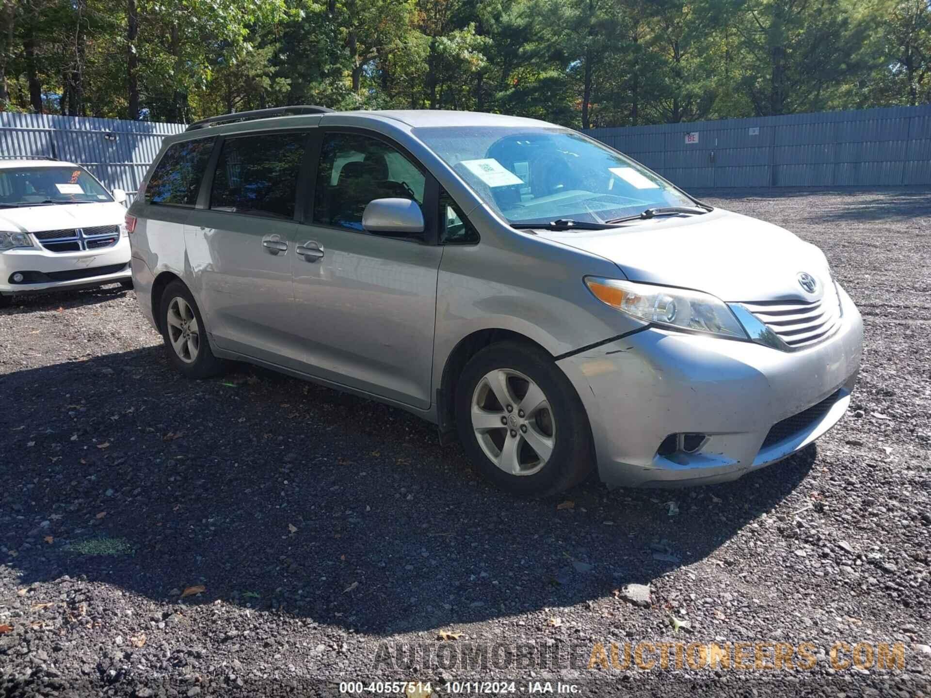 5TDKK3DC3GS705181 TOYOTA SIENNA 2016