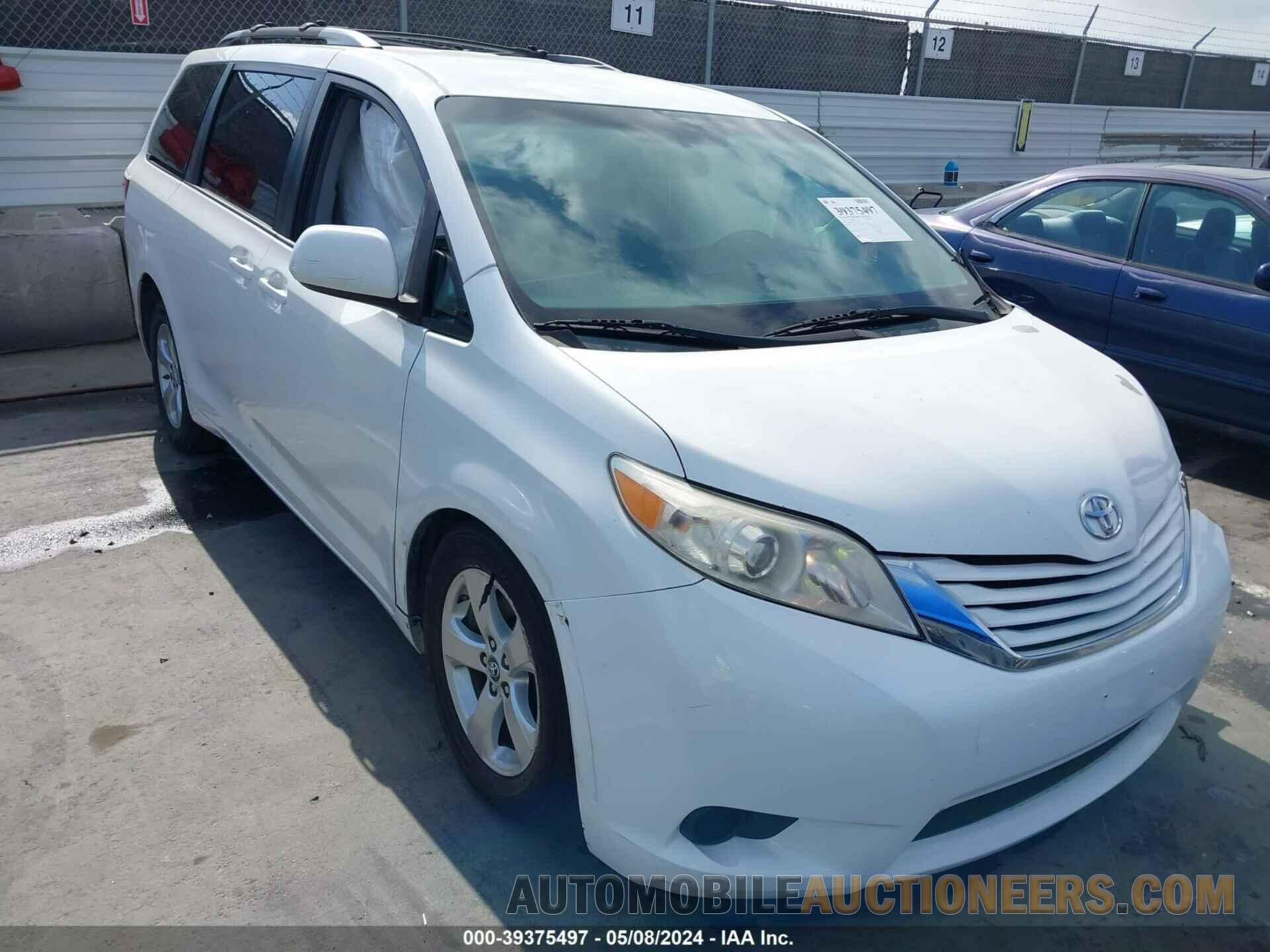 5TDKK3DC3GS712020 TOYOTA SIENNA 2016