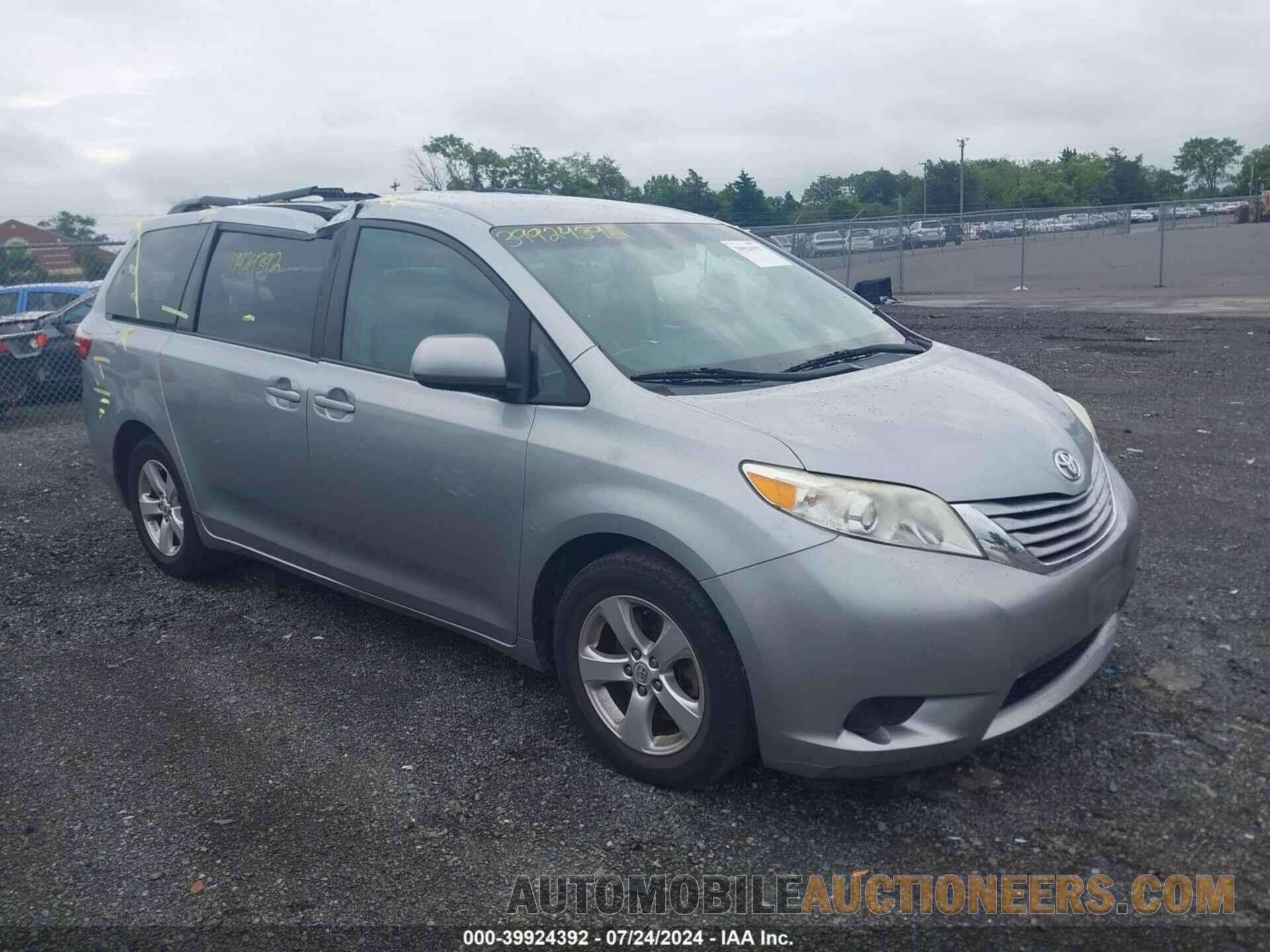 5TDKK3DC3GS723177 TOYOTA SIENNA 2016