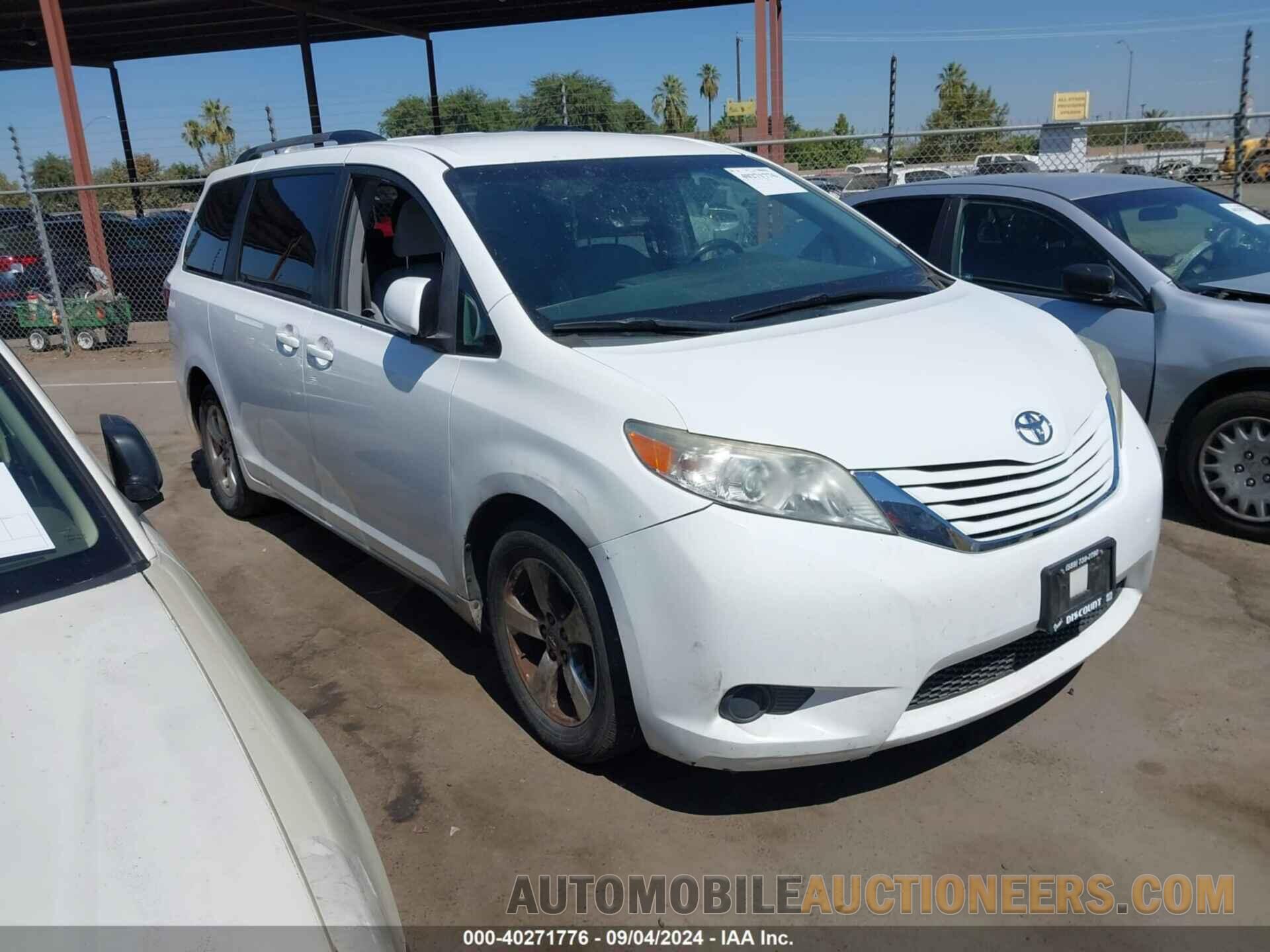 5TDKK3DC3GS724393 TOYOTA SIENNA 2016